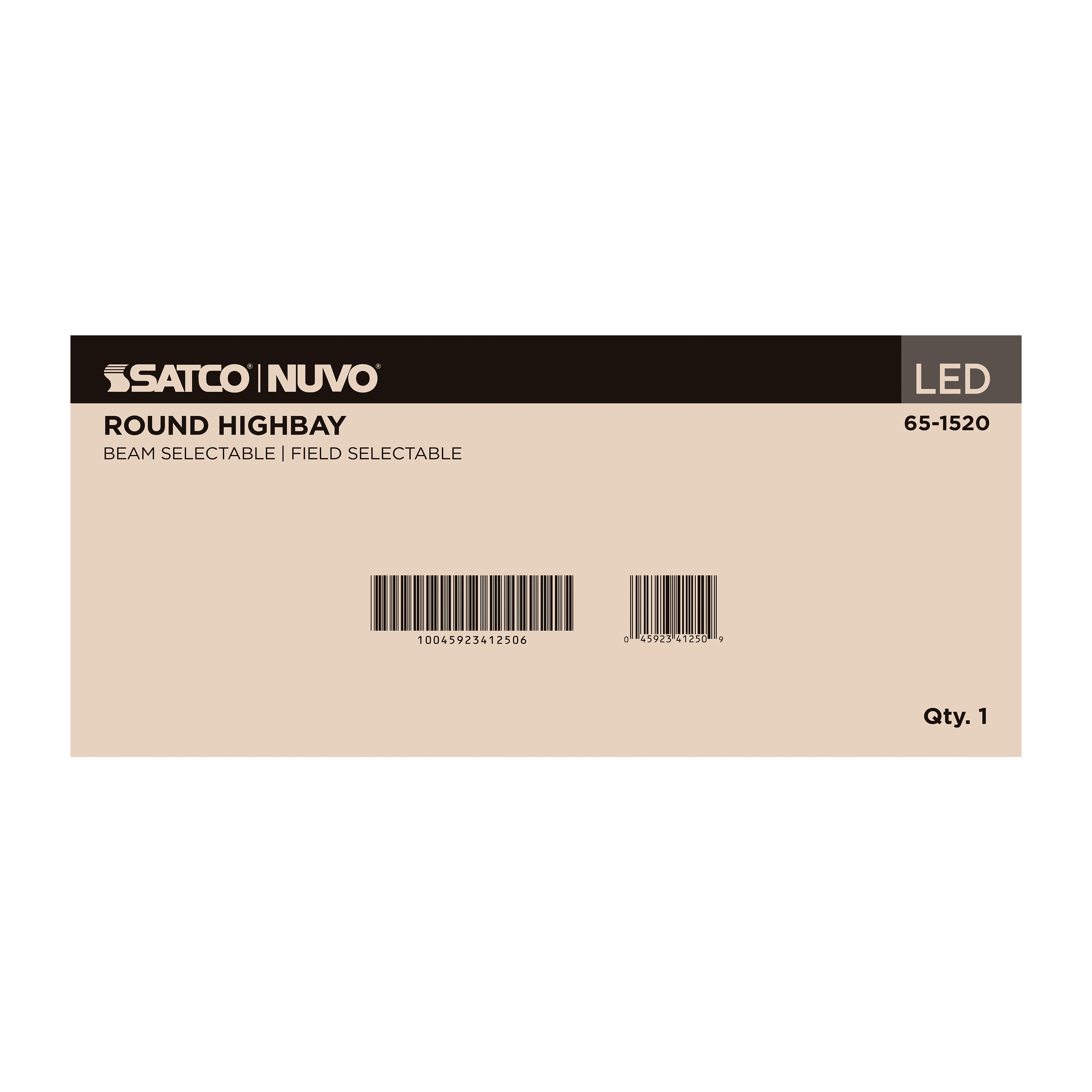 LED SELECTABLE HIGH BAY BLACK - 65-1520