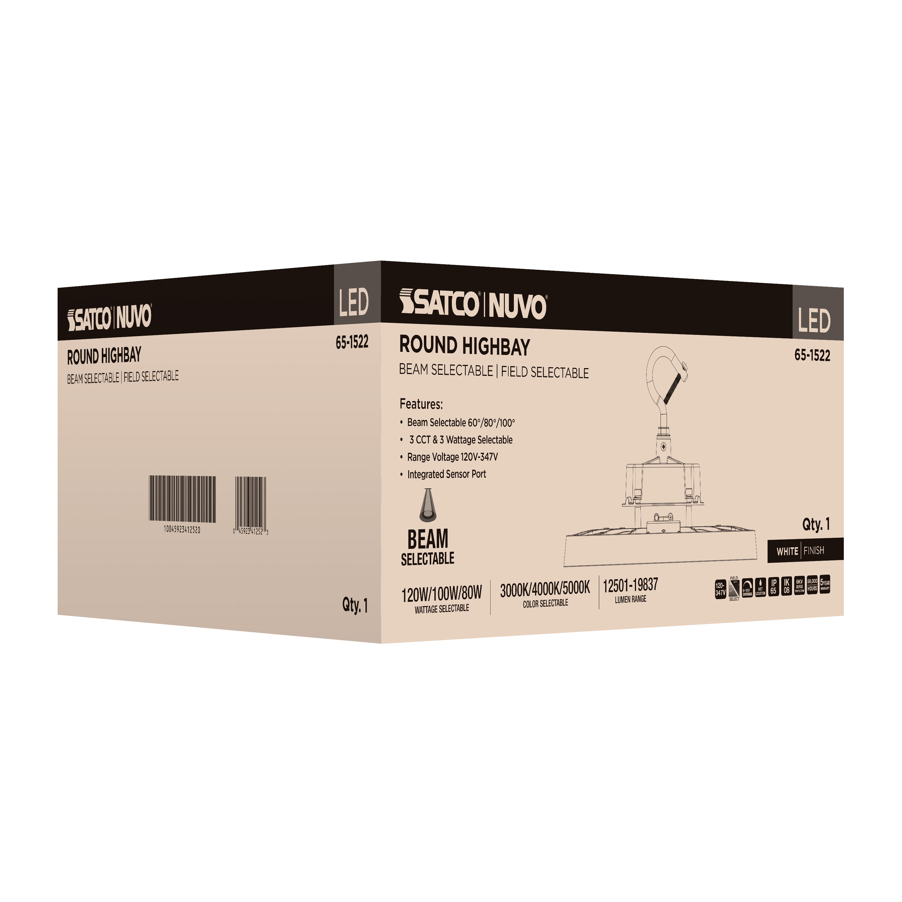 LED SELECTABLE HIGH BAY WHITE - 65-1522