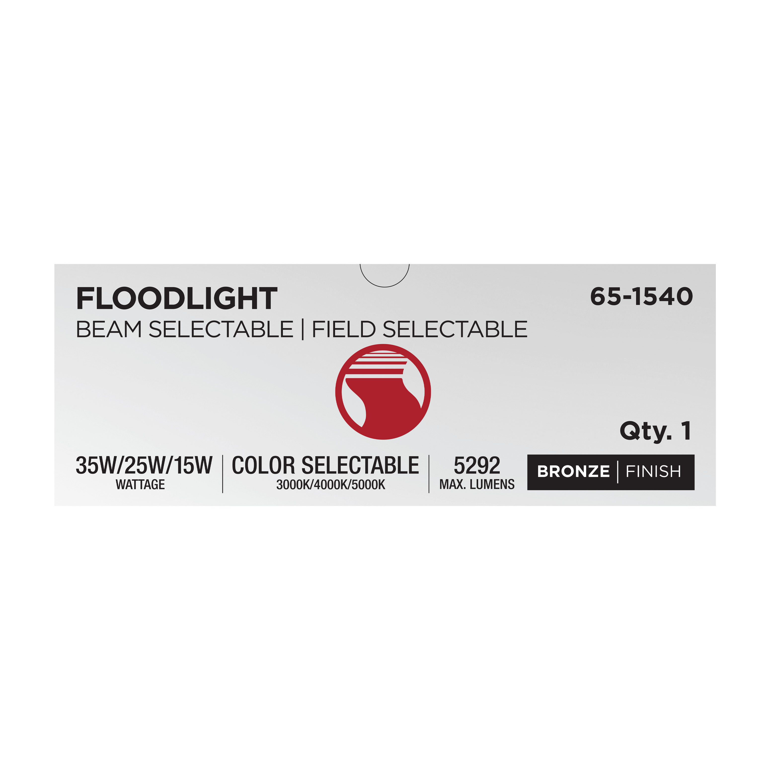 LED FLOOD LIGHT BRONZE FINISH - 65-1540