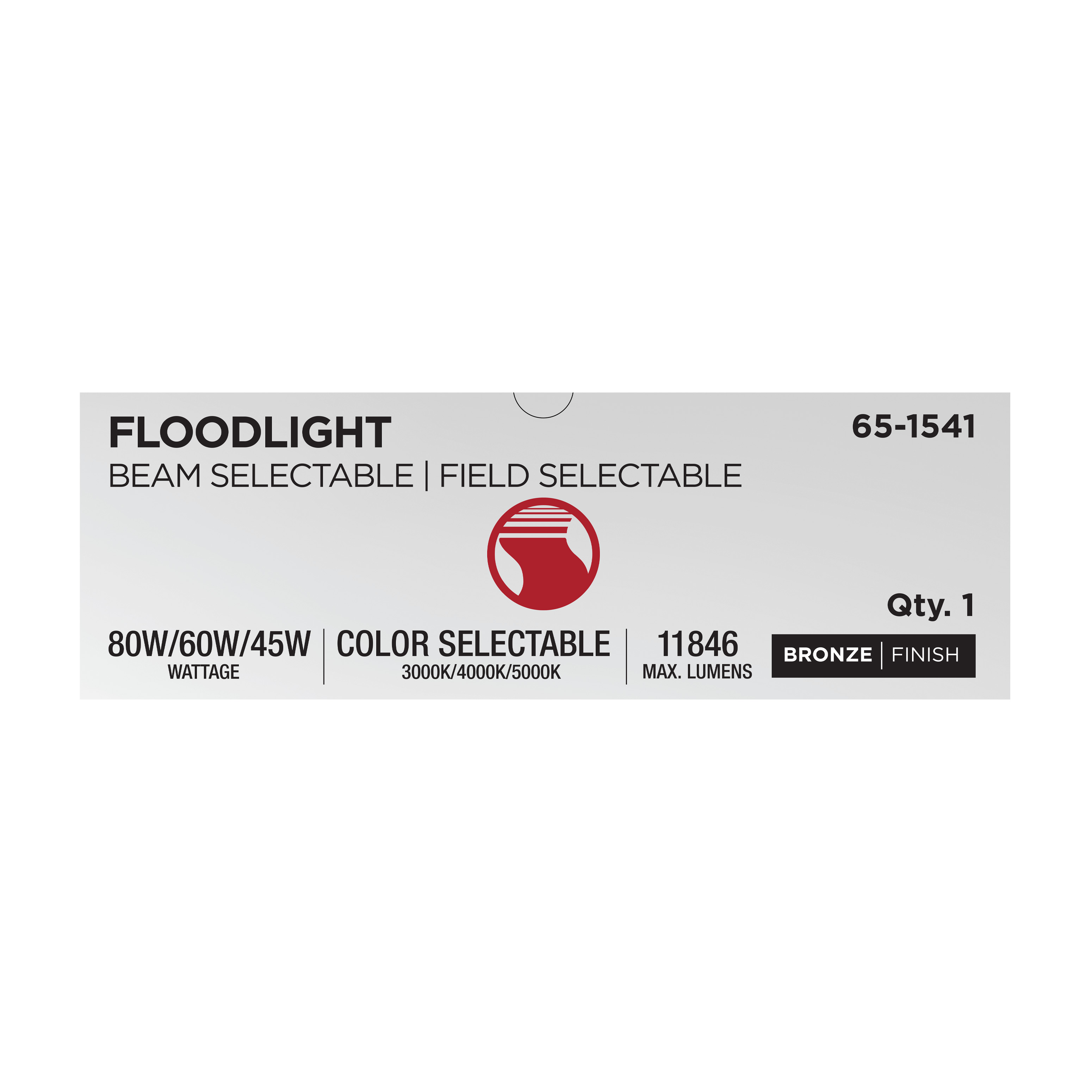 LED FLOOD LIGHT BRONZE FINISH - 65-1541