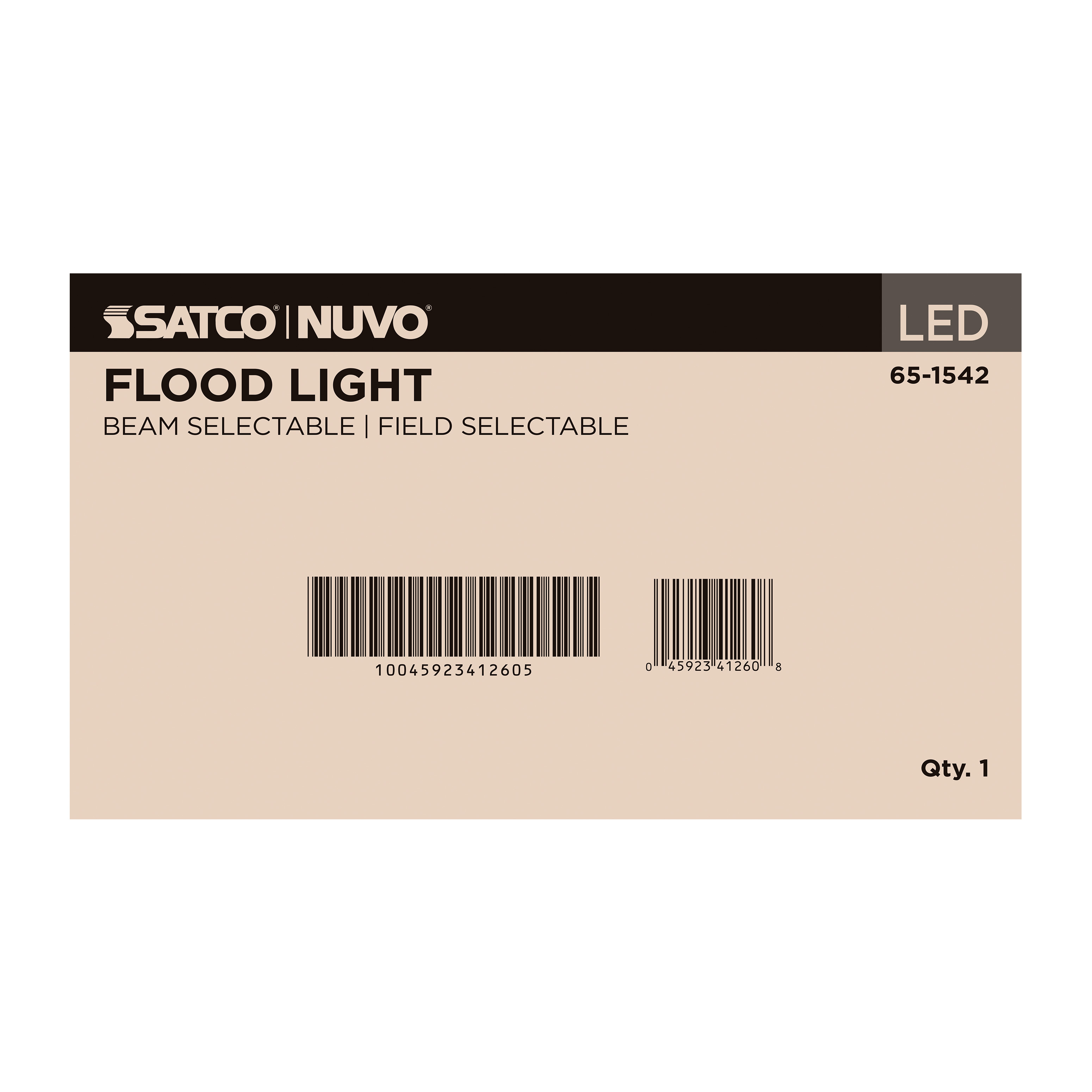 LED FLOOD LIGHT BRONZE FINISH - 65-1542