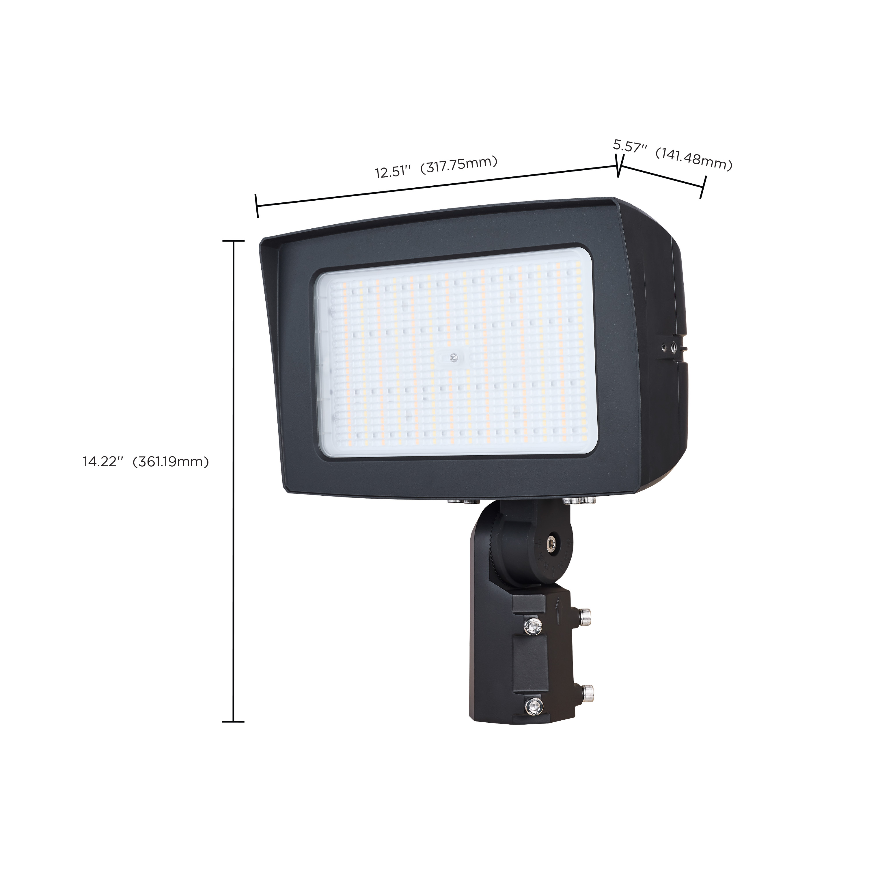 LED FLOOD LIGHT BRONZE FINISH - 65-1542
