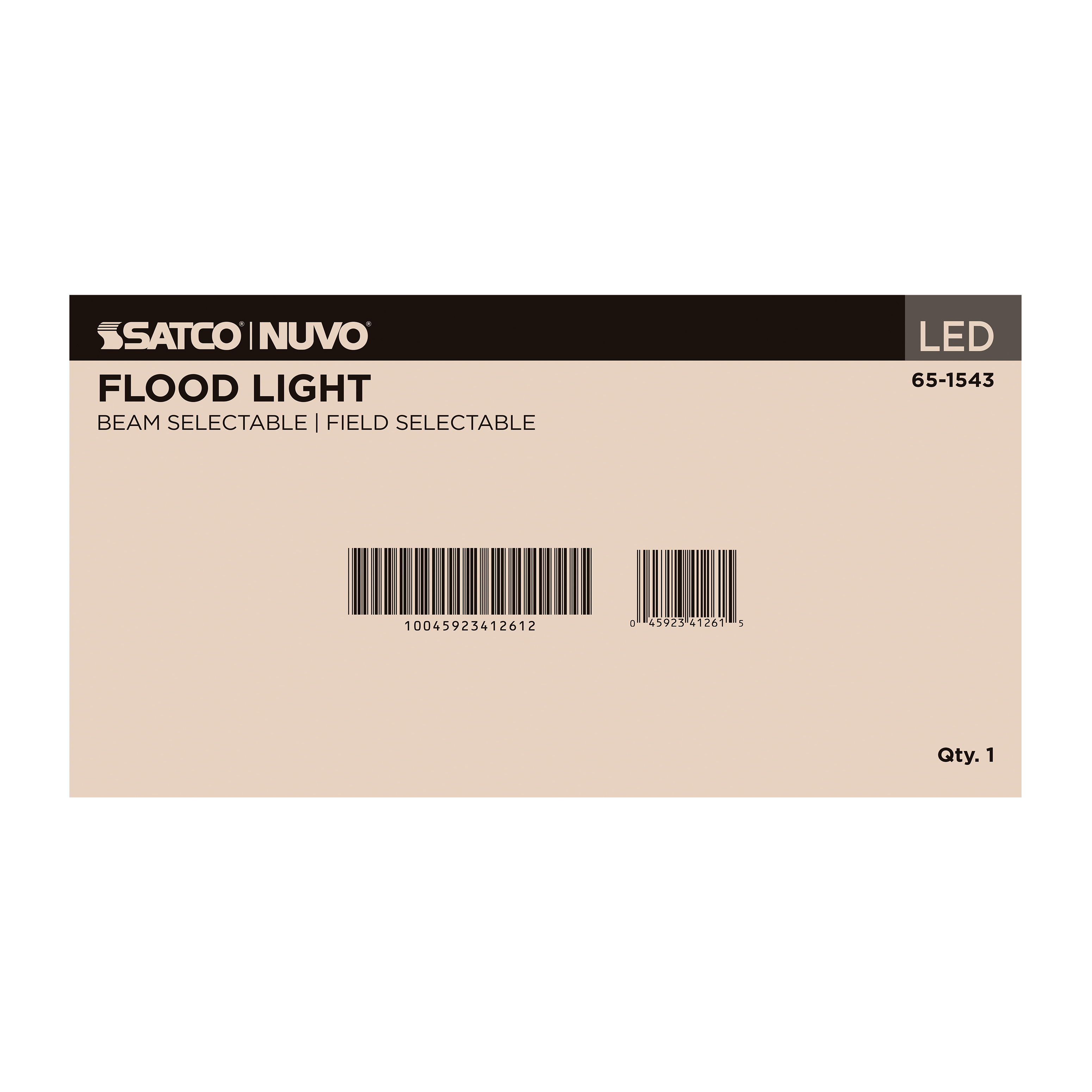 LED FLOOD LIGHT BRONZE FINISH - 65-1543