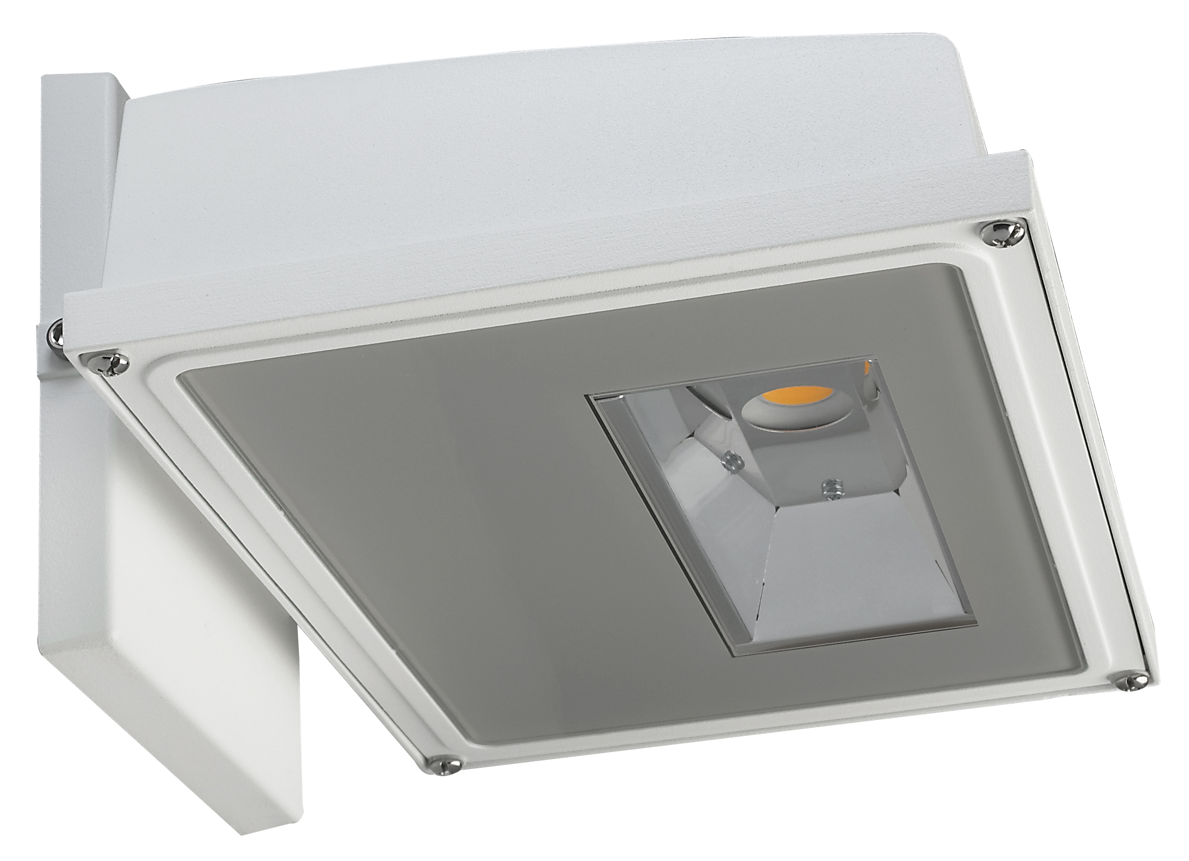 15W LED WALL PACK WHITE 4000K - 65-158