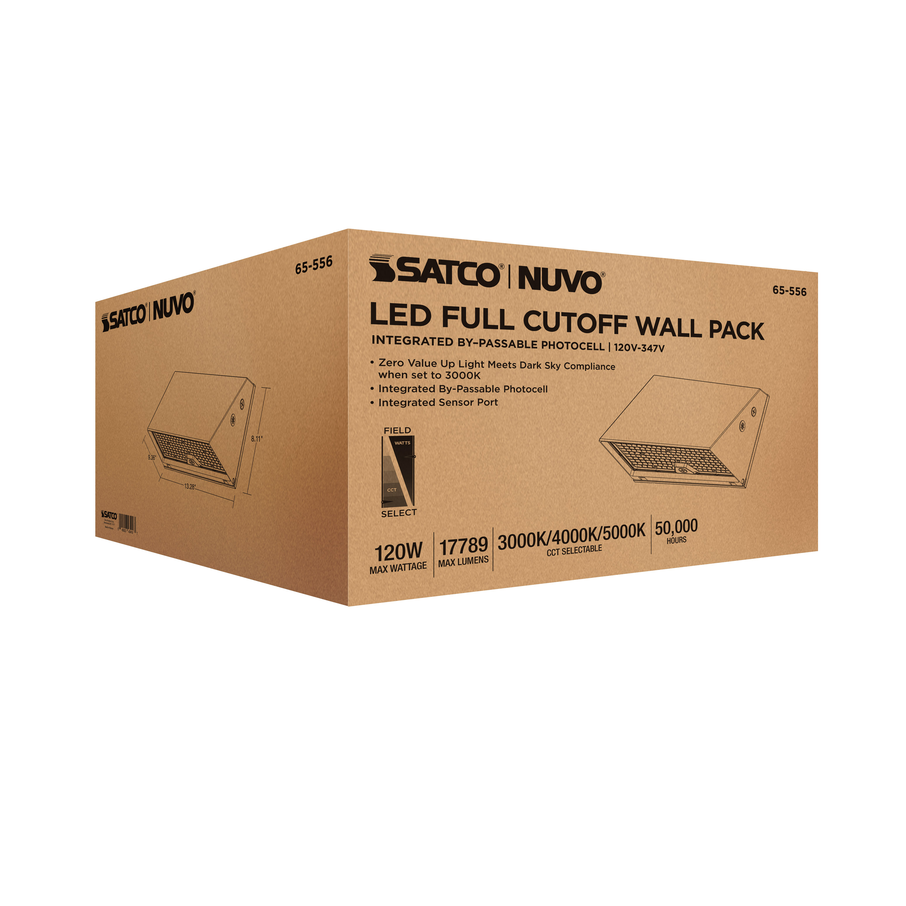 LED FULL CUTOFF WALL PACK - 65-556