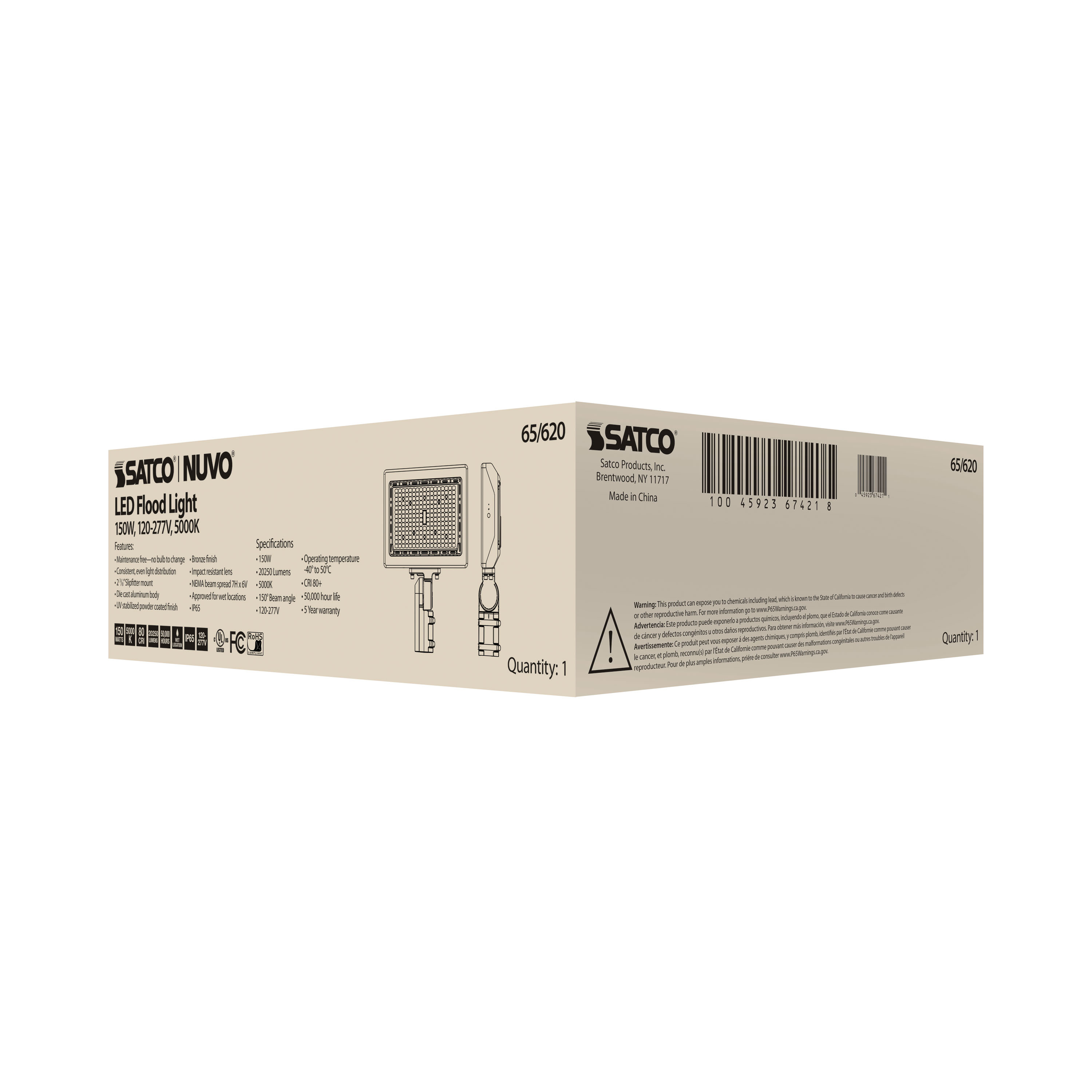 150W LED FLOOD LIGHT - 65-620