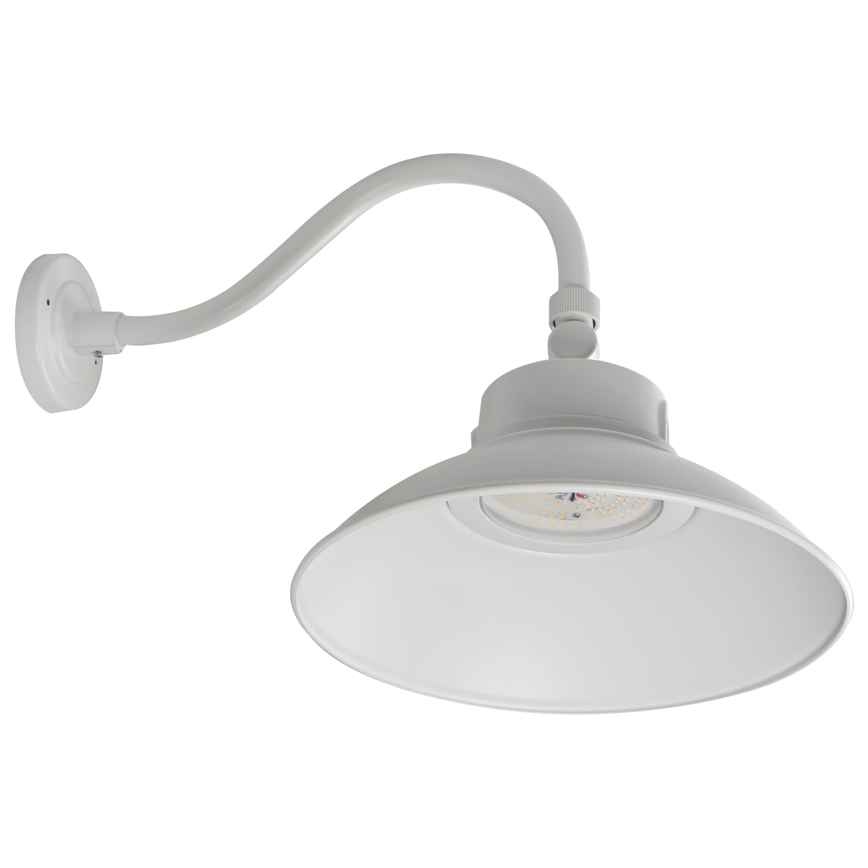 LED GOOSENECK WHITE FINISH - 65-660