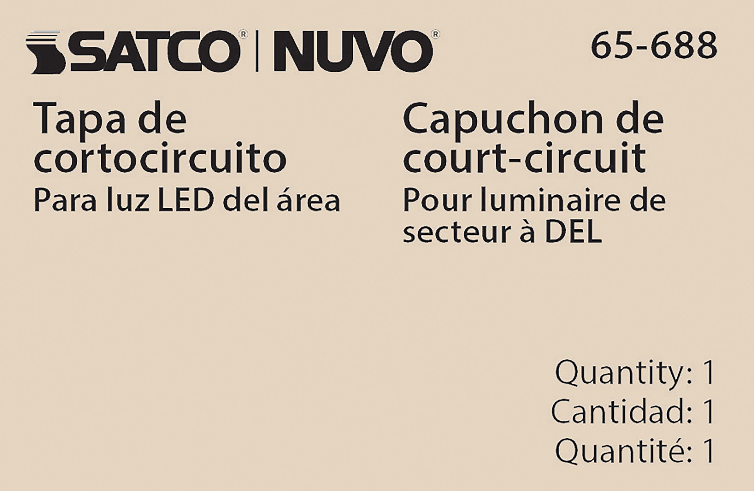 SHORTING CAP - 65-688