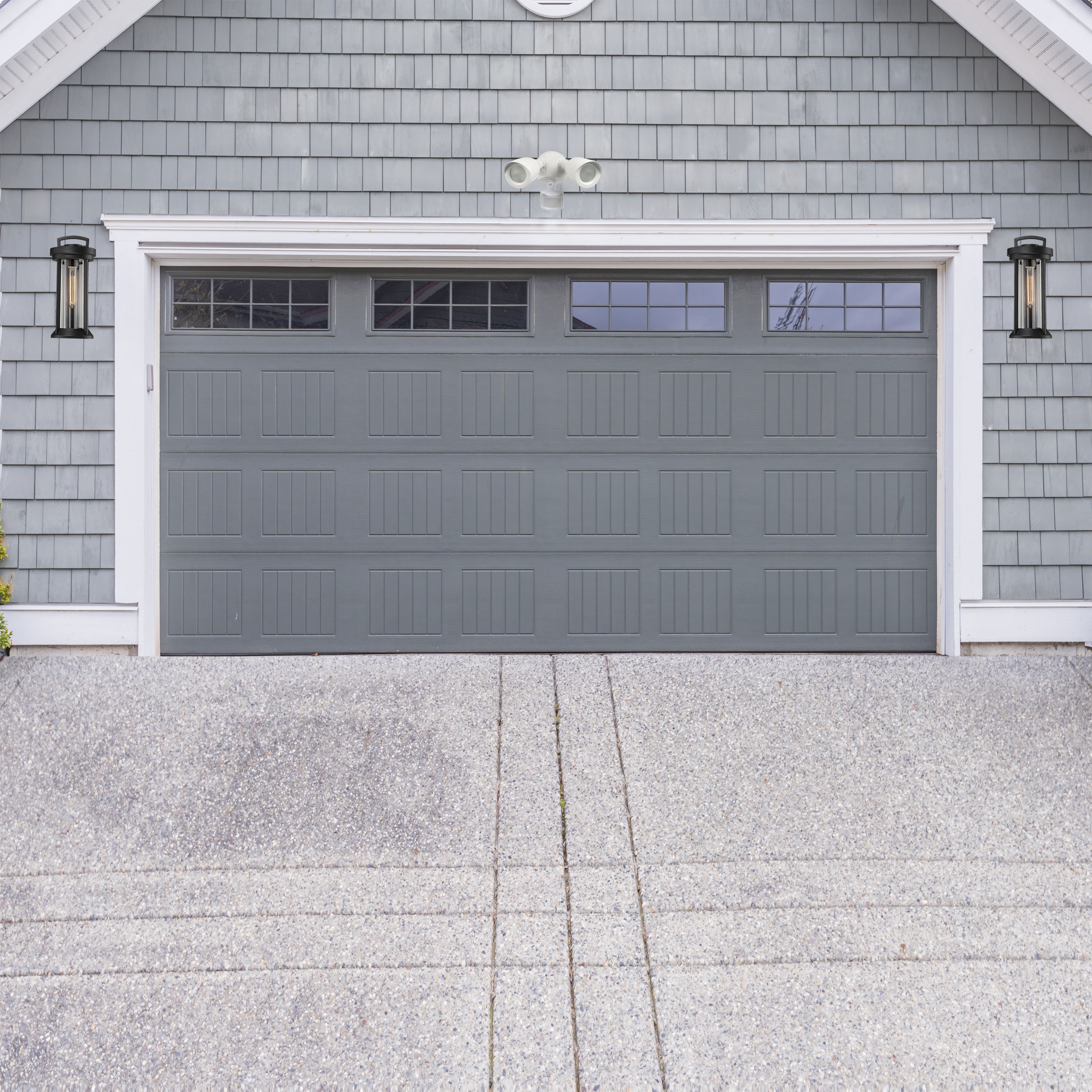 LED 2 BULLET HEAD SECURITY LGT - 65-711