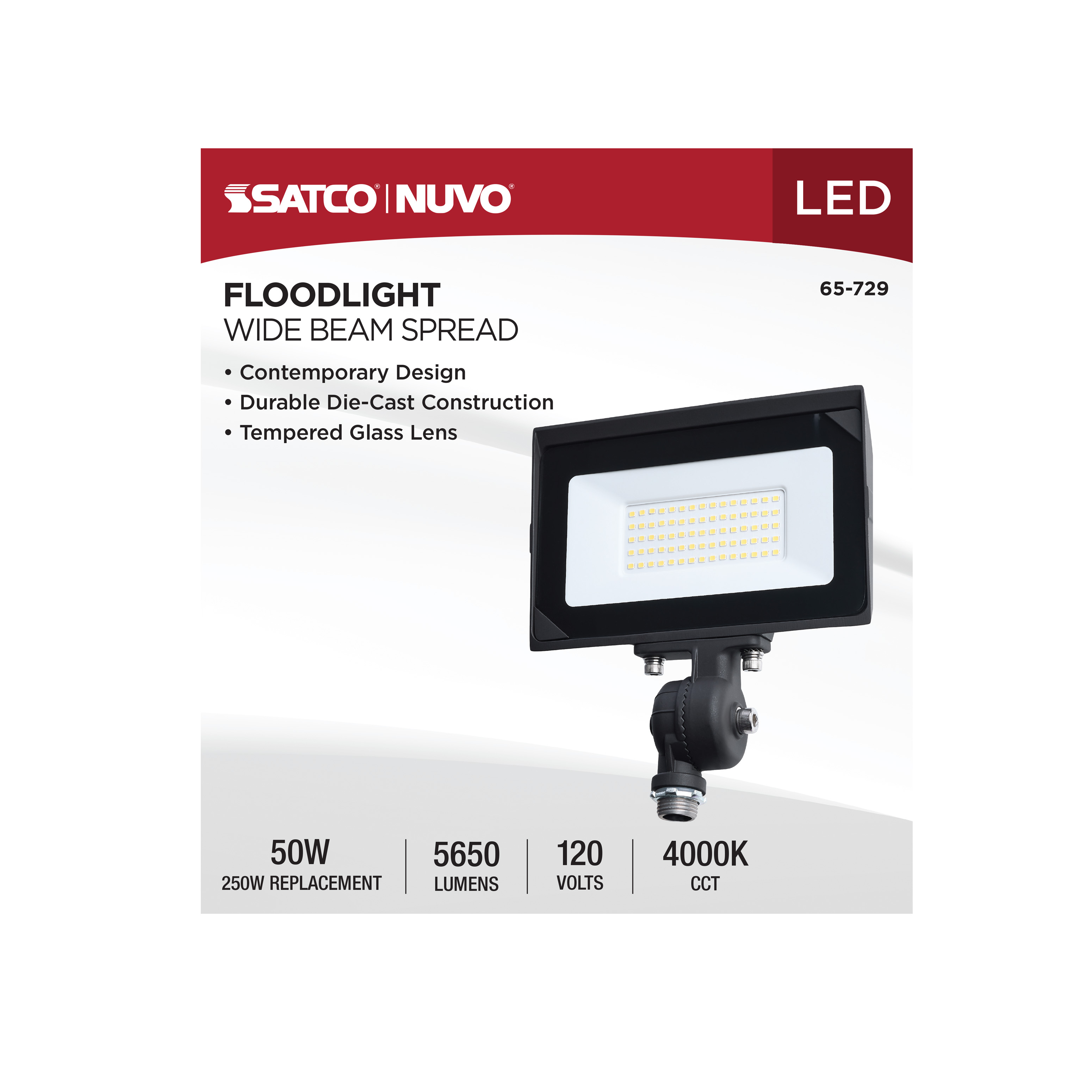 DOBFL50W/LED/840/BZ/ND120V - 65-729