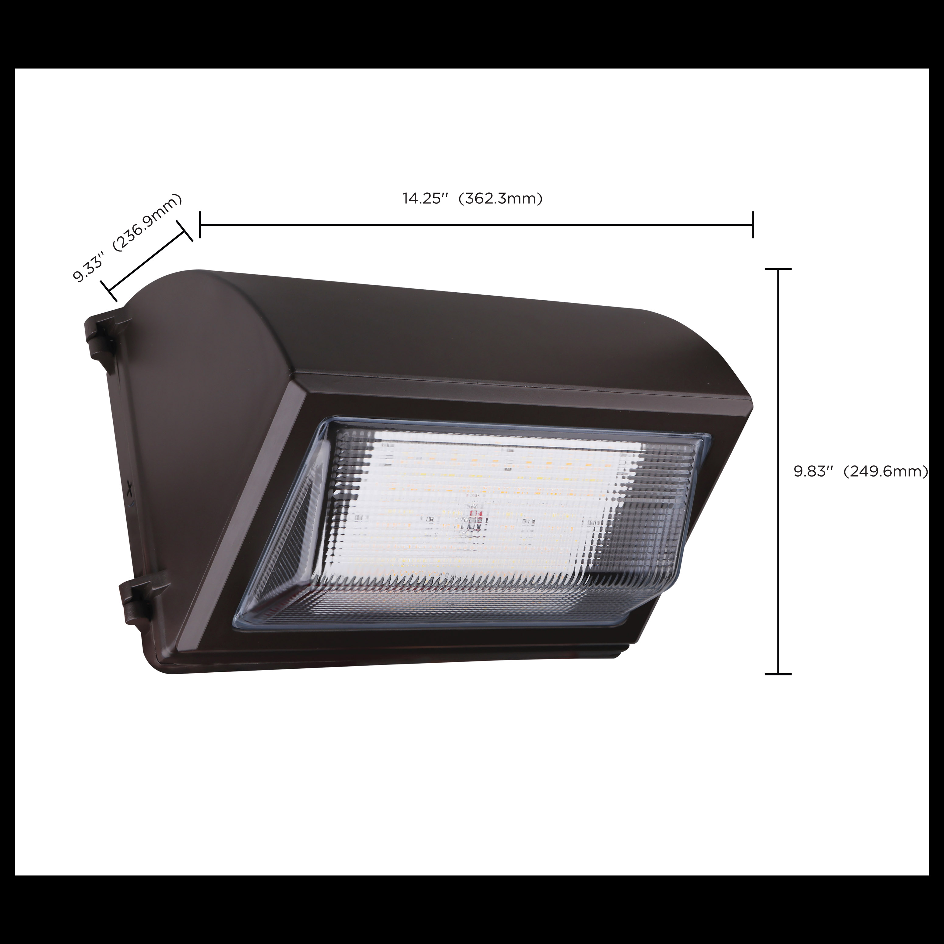 LED CUTOFF WALL PACK CCT&WATT - 65-761
