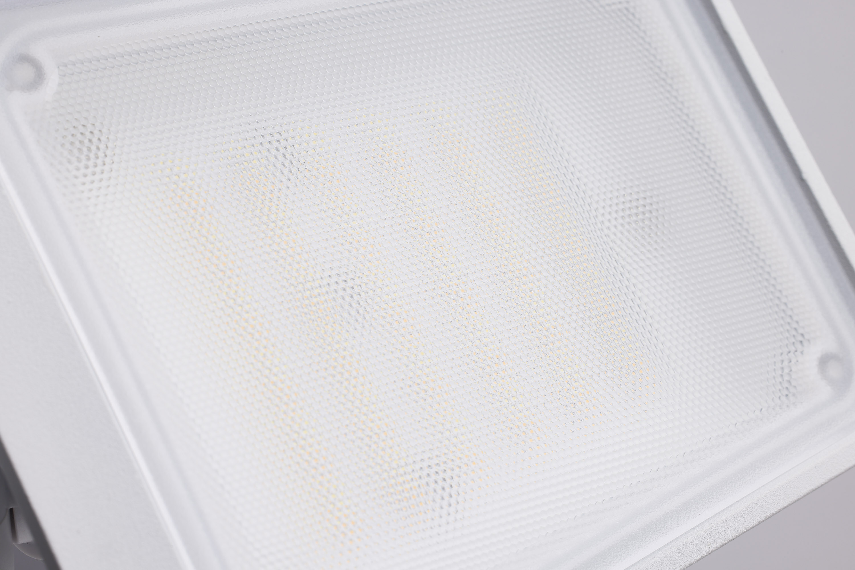 RECT SEC LGT W/ CAM-WHITE - 65-920