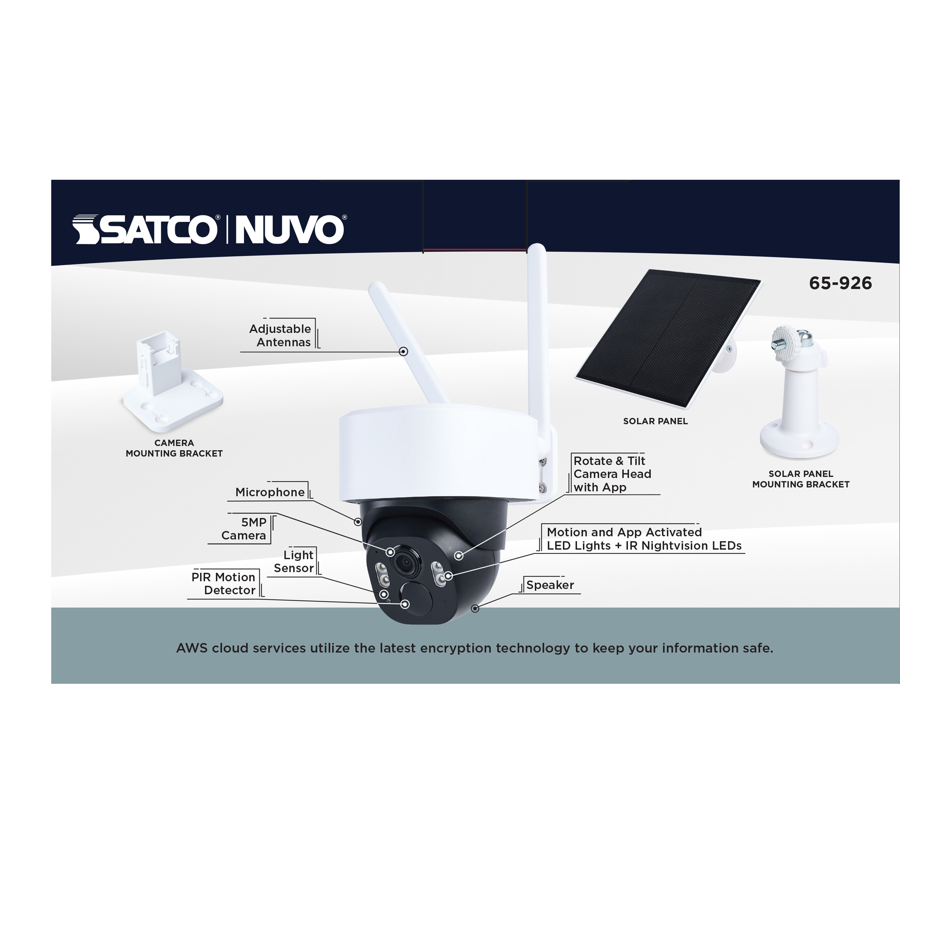 OUTDOOR P&T CAM BATTERY - 65-926