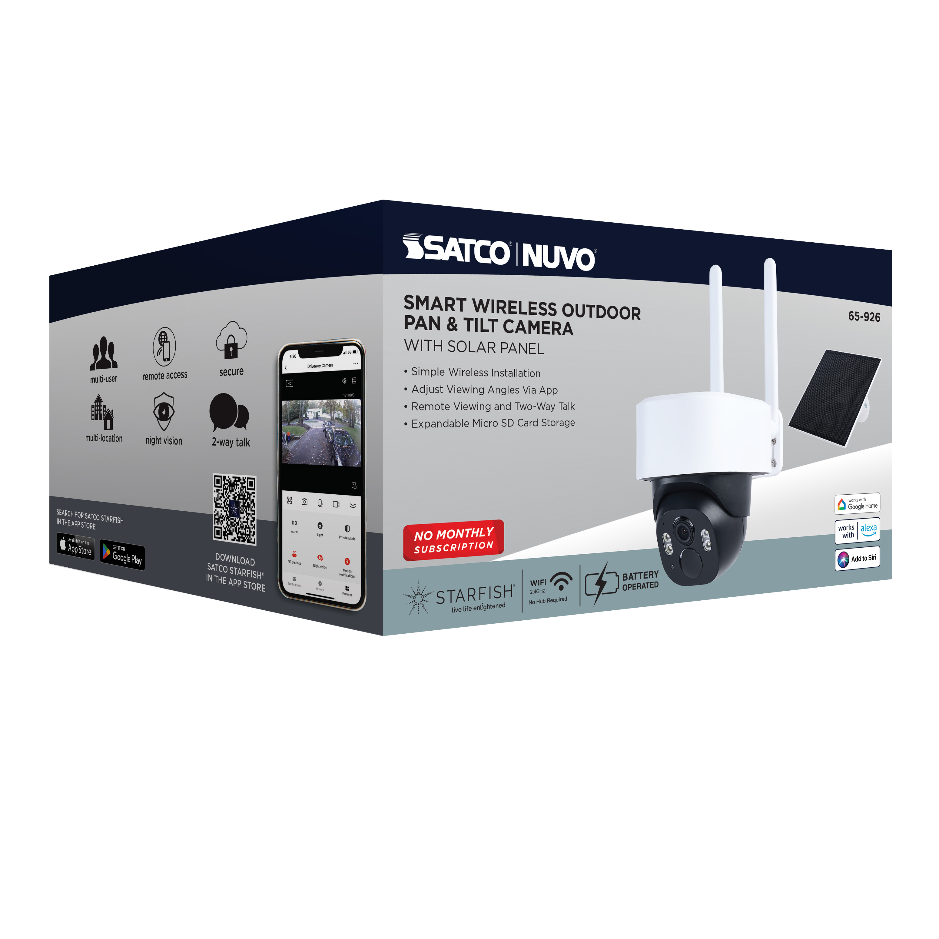 OUTDOOR P&T CAM BATTERY - 65-926