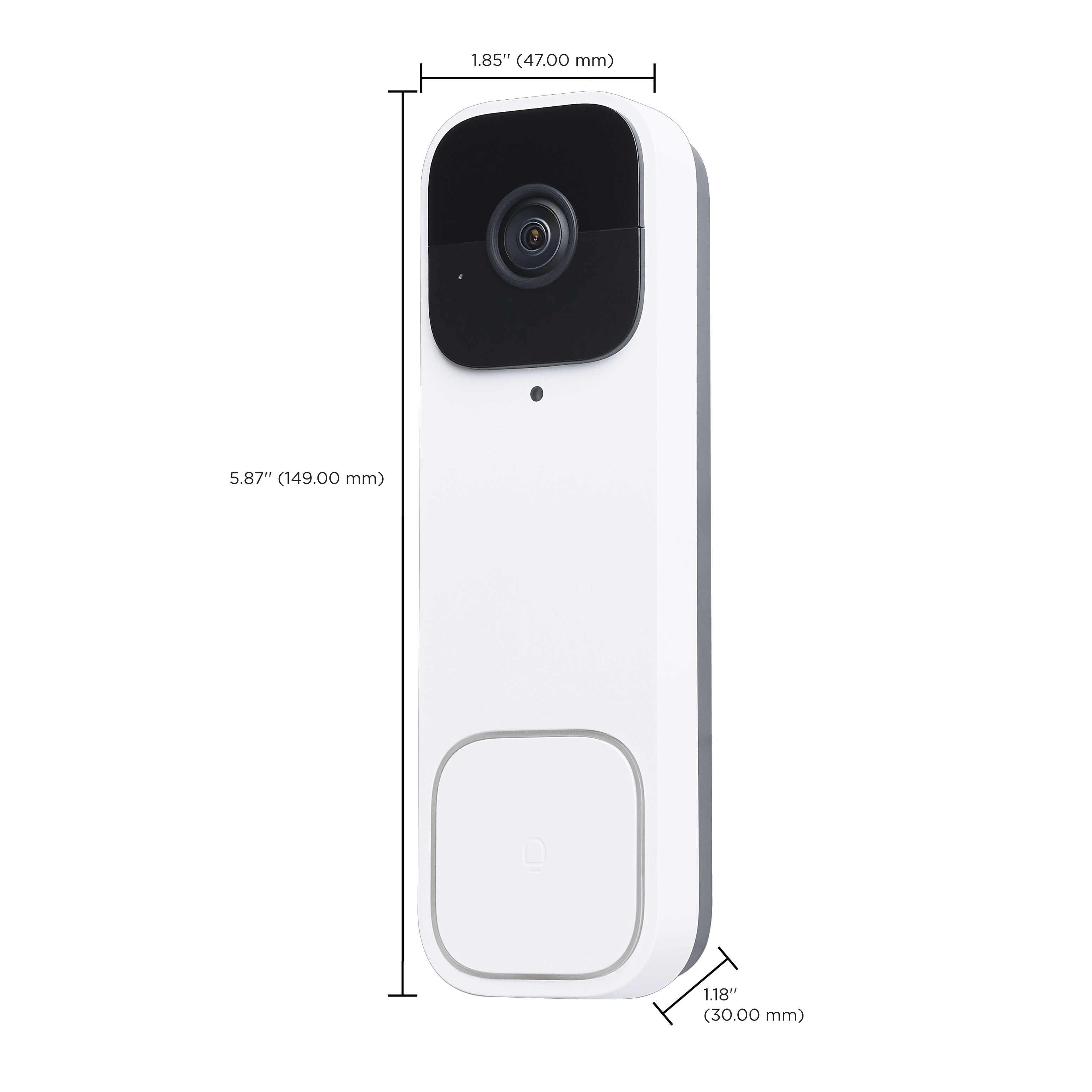 DOORBELL CAM WIRED /WHITE - 65-933