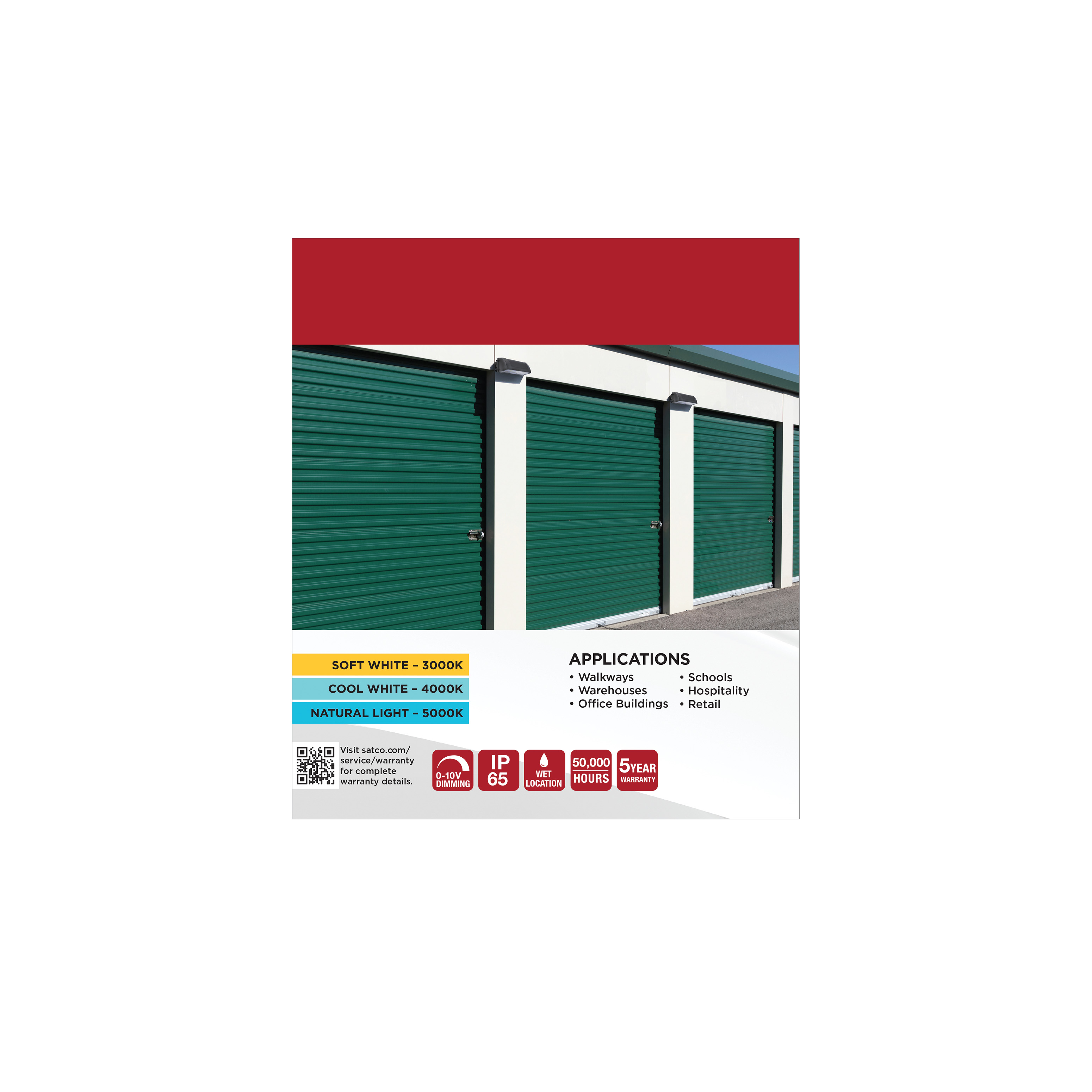 LED FULL CUTOFF WALL PACK - 65-941