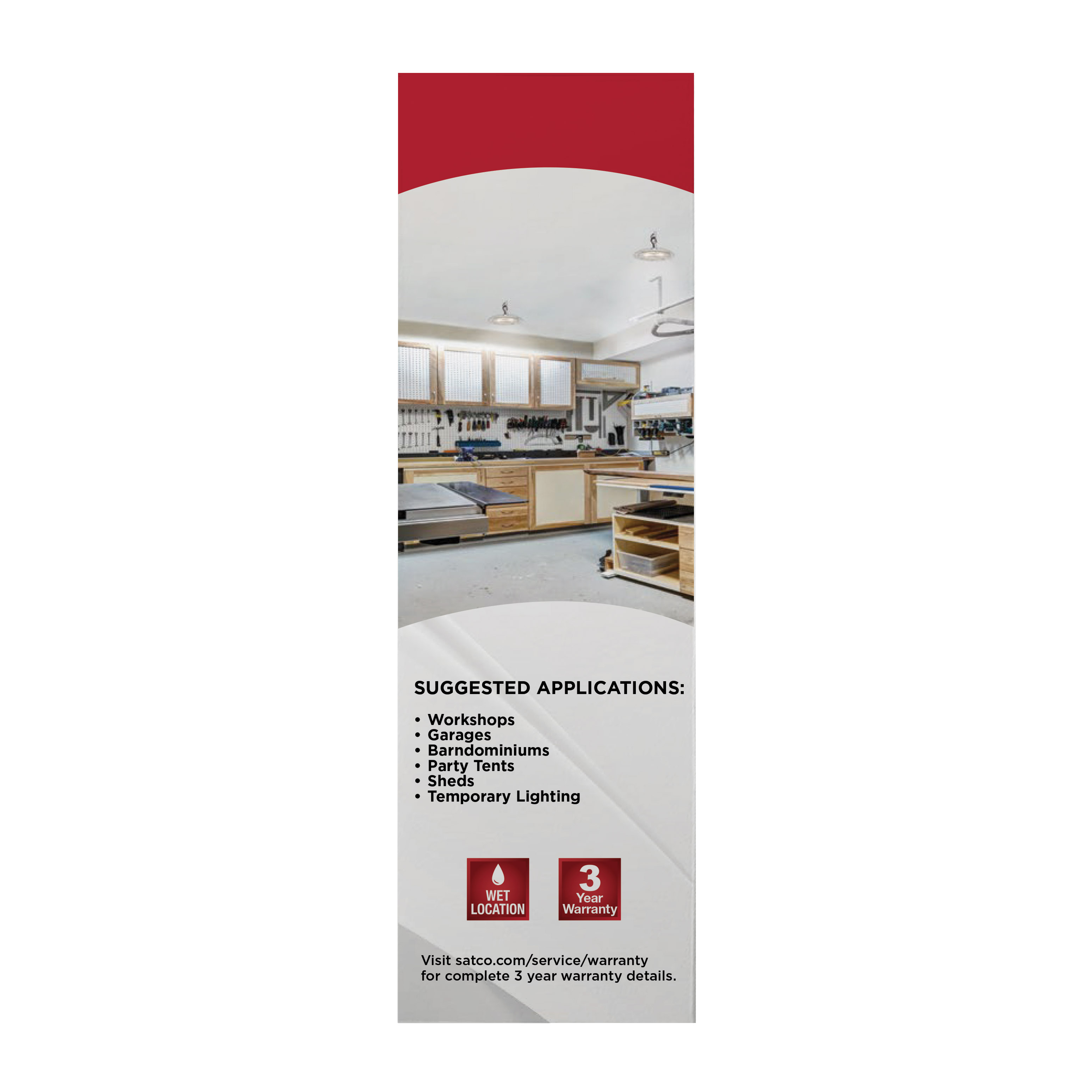 LED 80W UFO W/PLUG/120V - 65-974