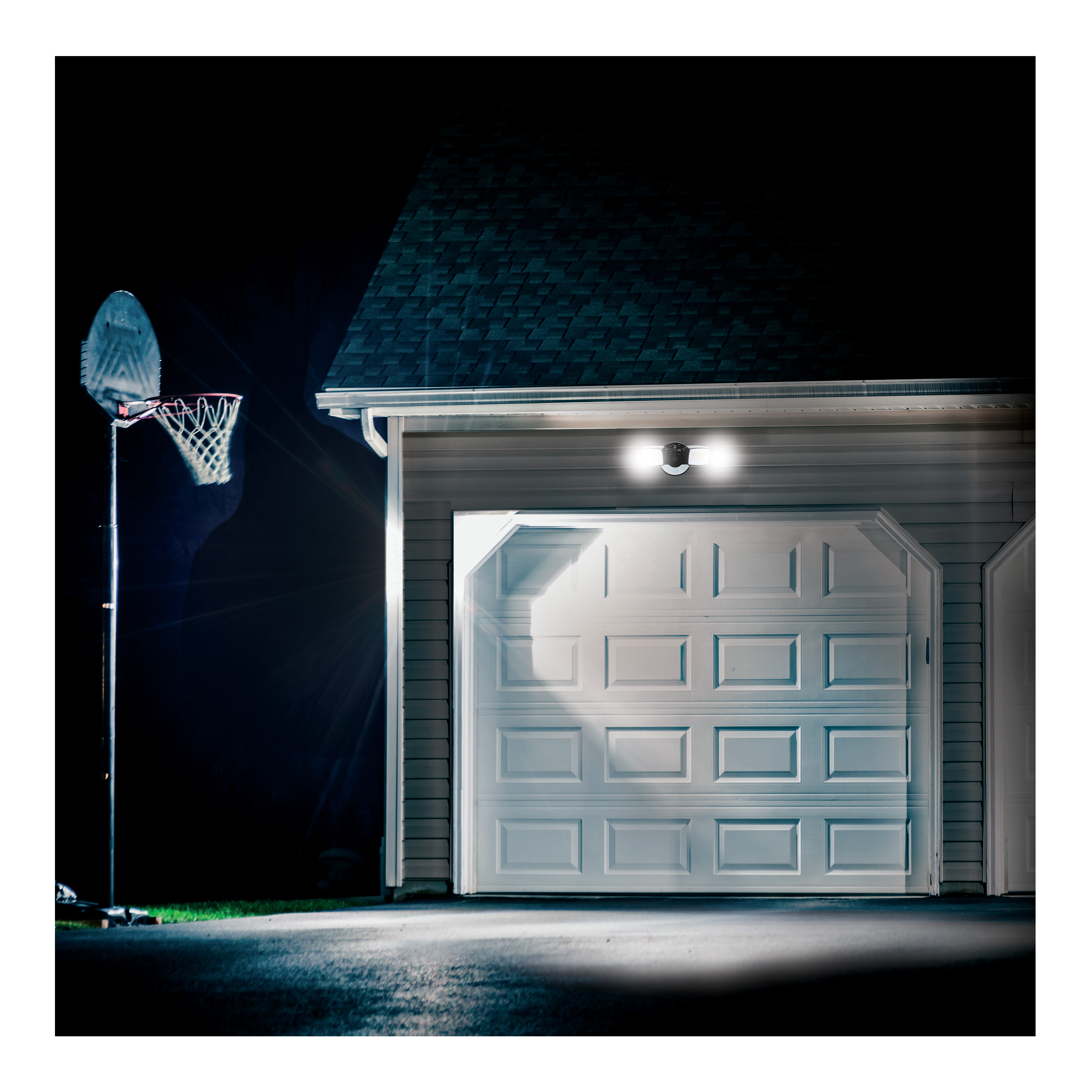 LED 2 HEAD SECURITY FLOOD - 65-998