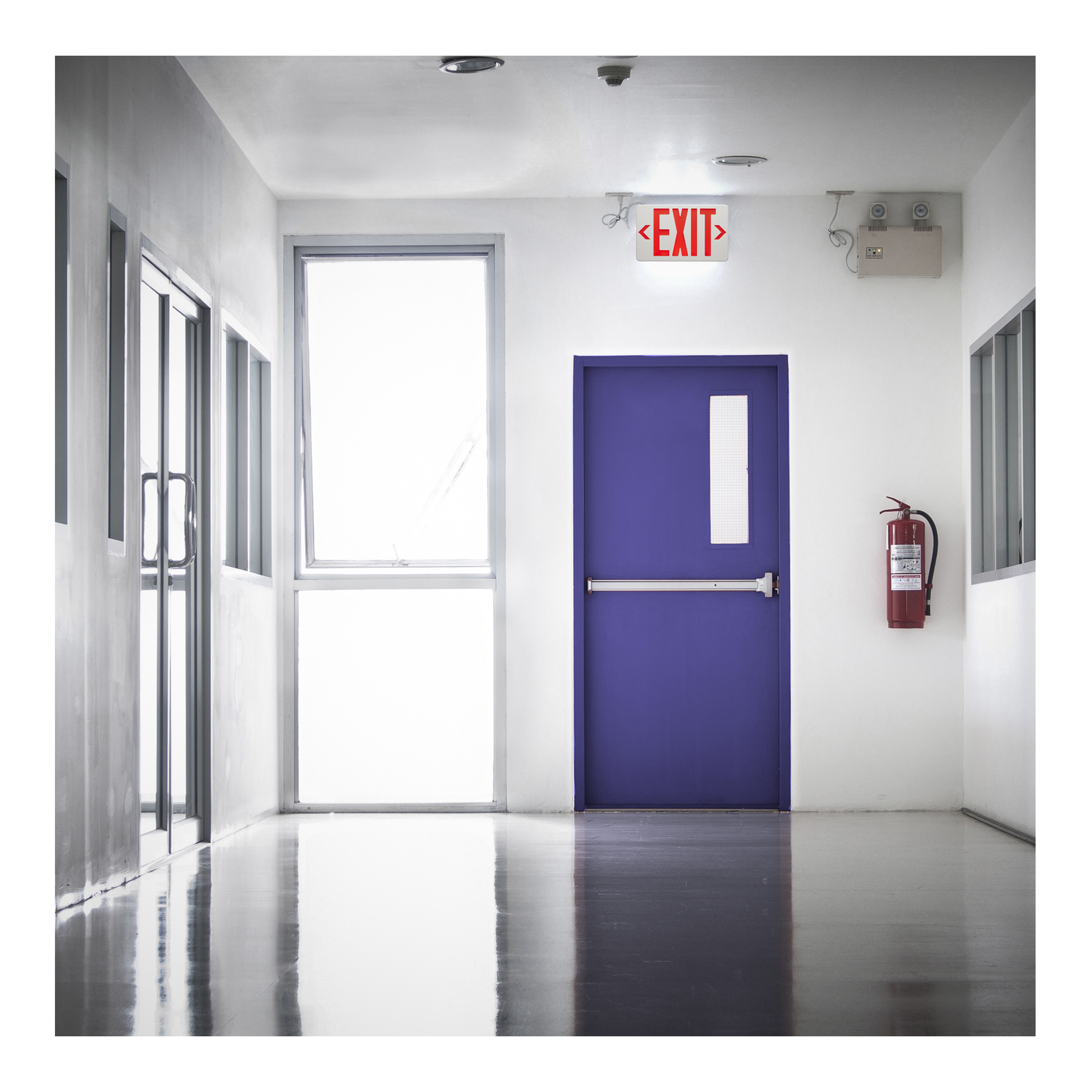 EXIT SIGN - RED - 67-101