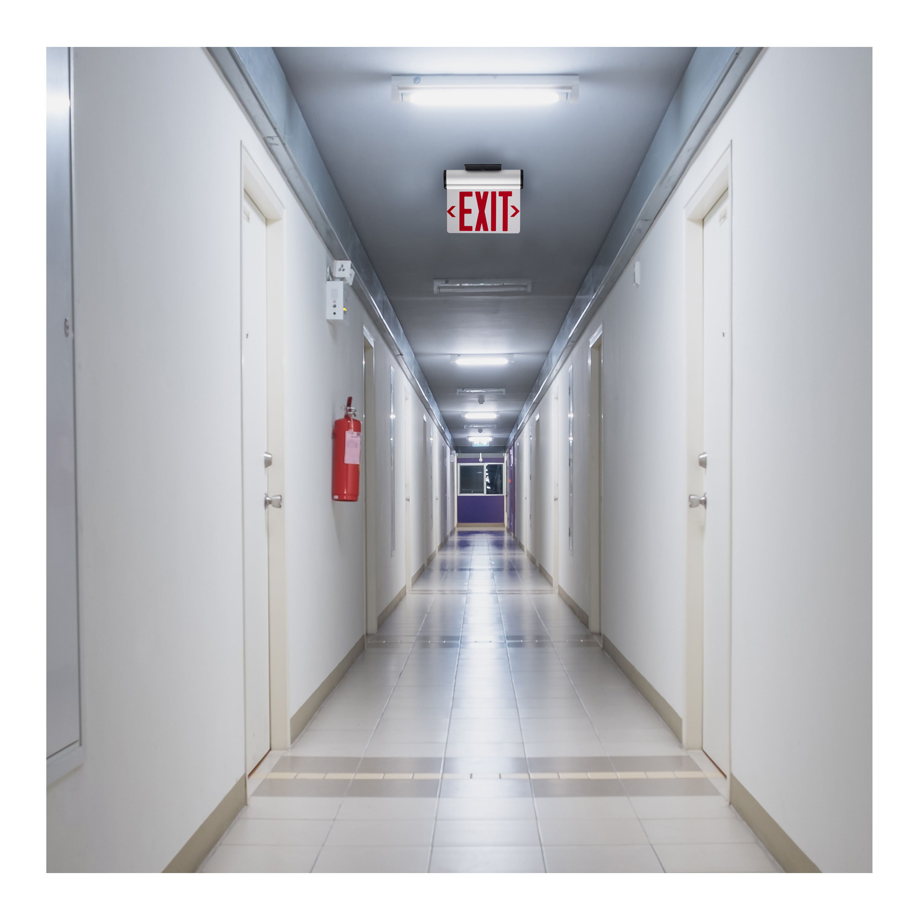 EL EXIT SIGN - SF RD CLR - 67-113