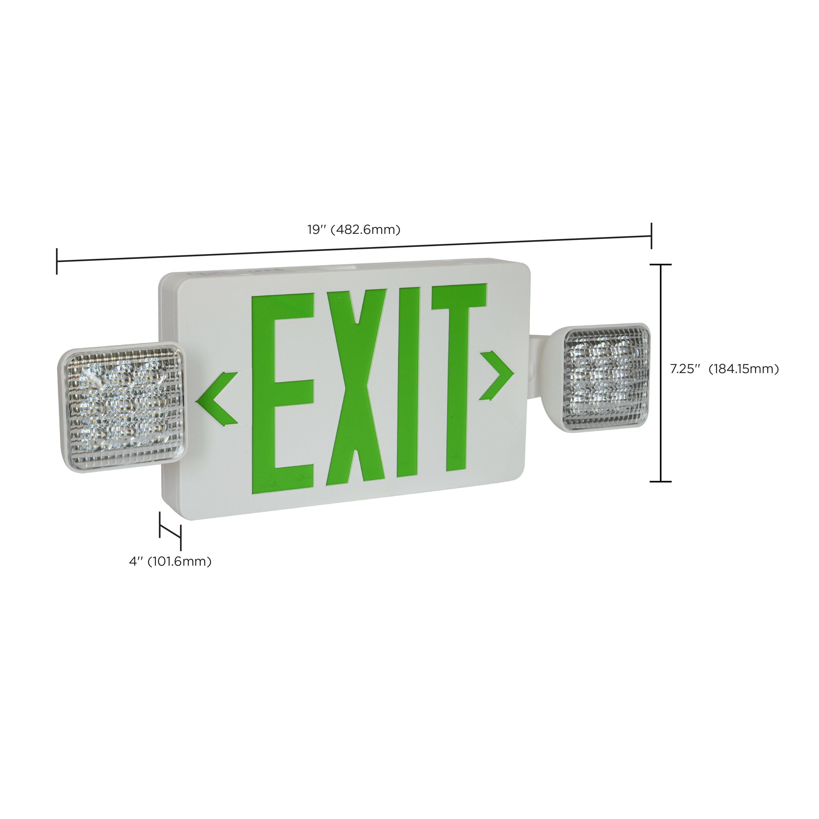 EXIT/LIGHT DH - GREEN - 67-120