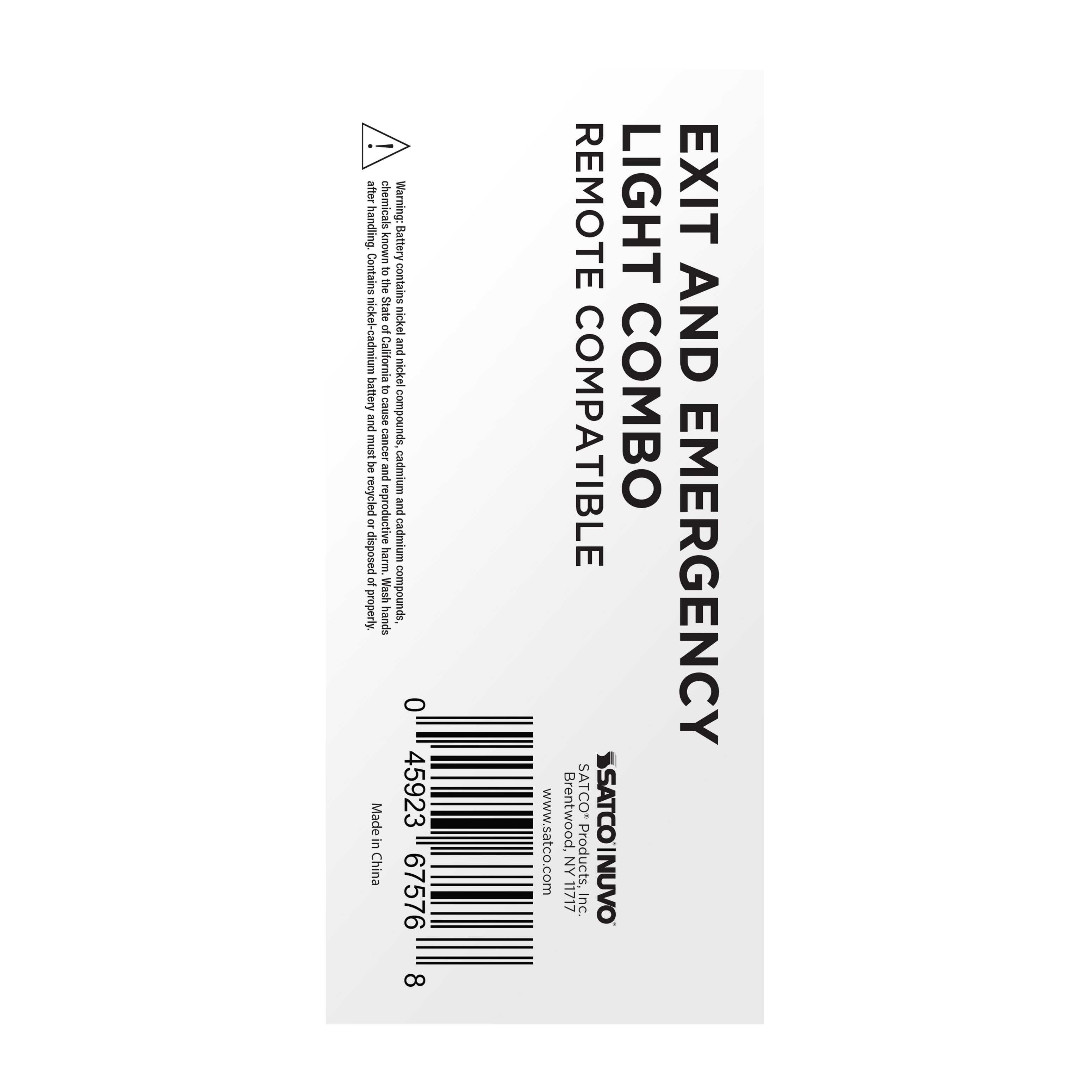 EXIT/LIGHT DH - RED - RC - 67-122