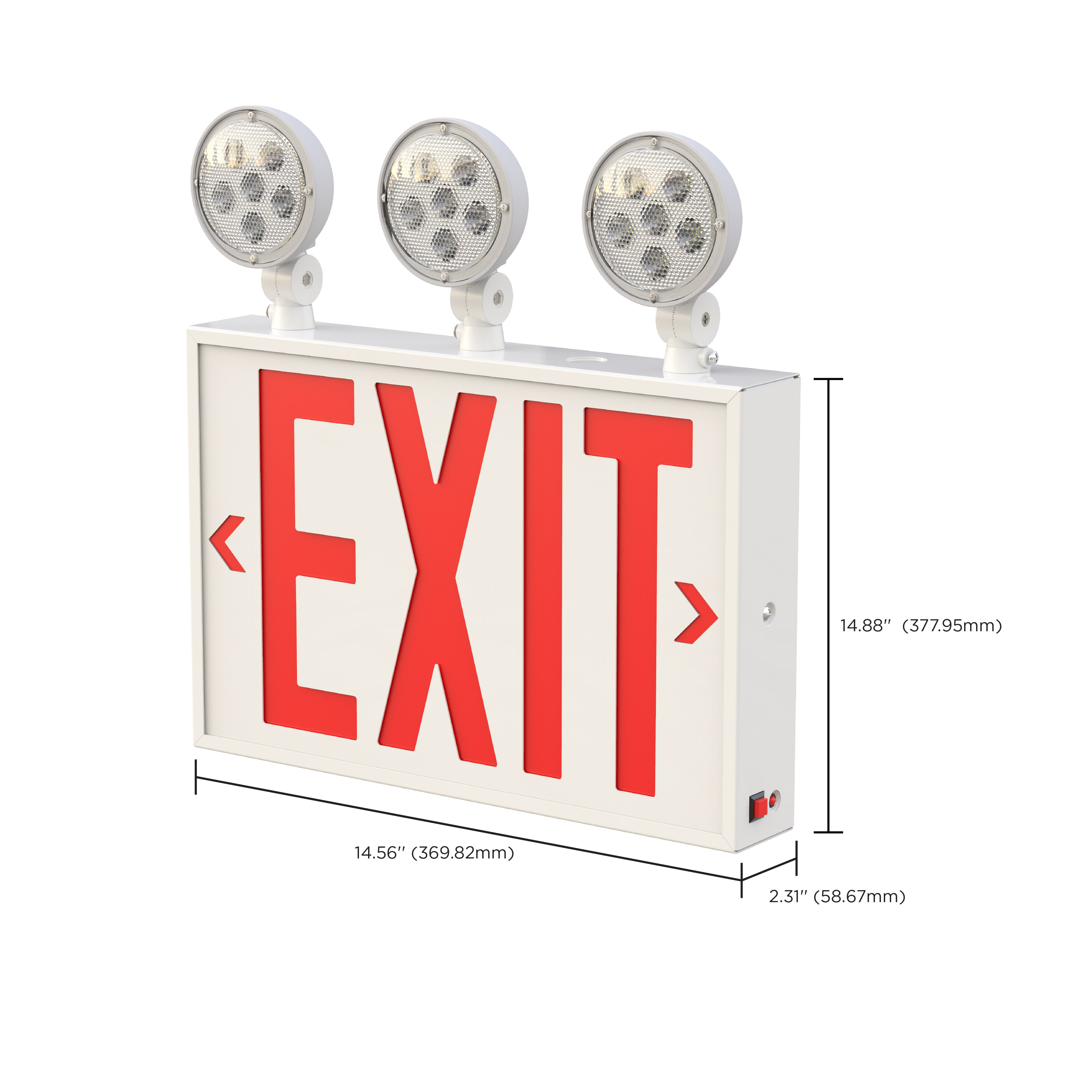EXIT/LIGHT TH - RED - NYC - 67-124