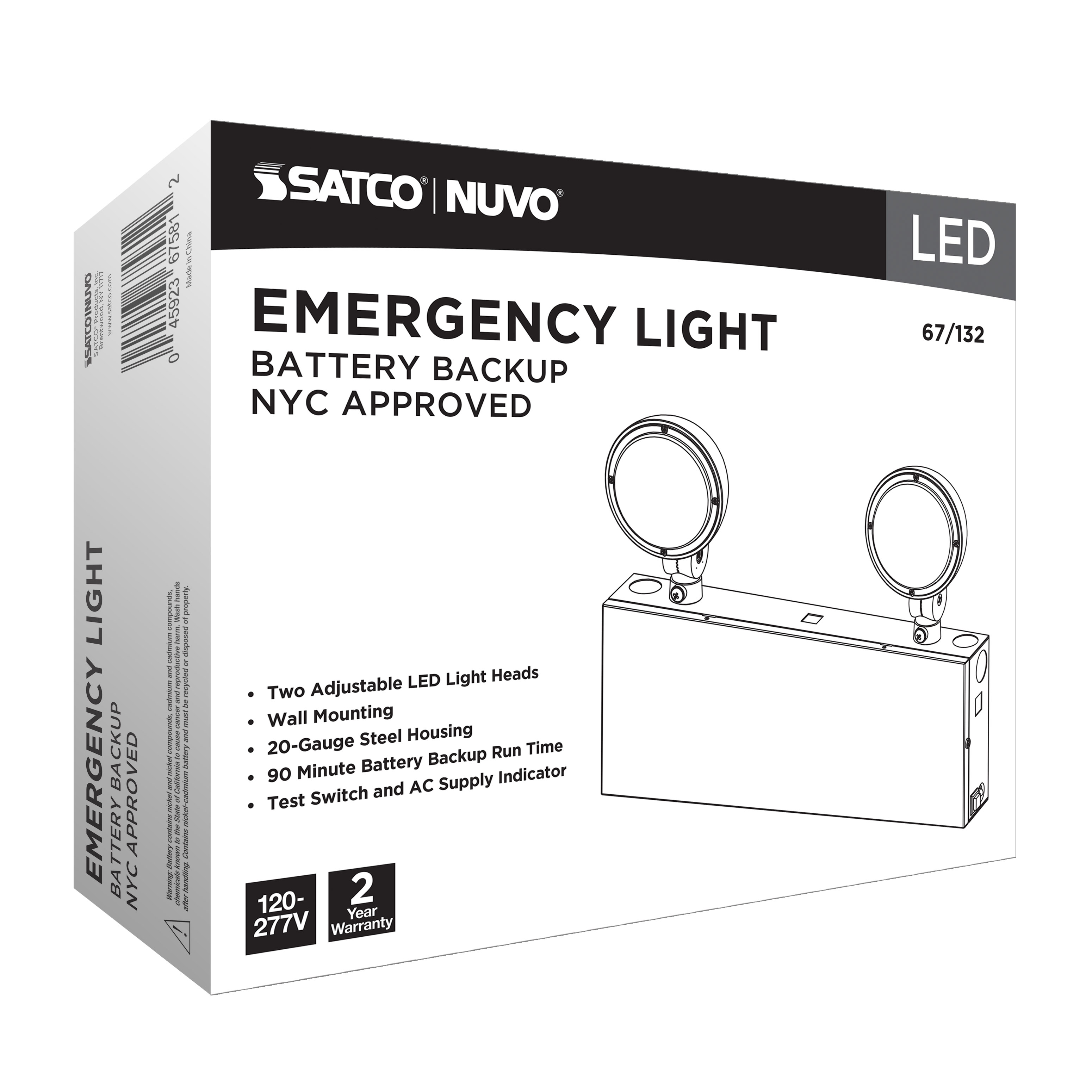 EMERG LIGHT DH - NYC - 67-132