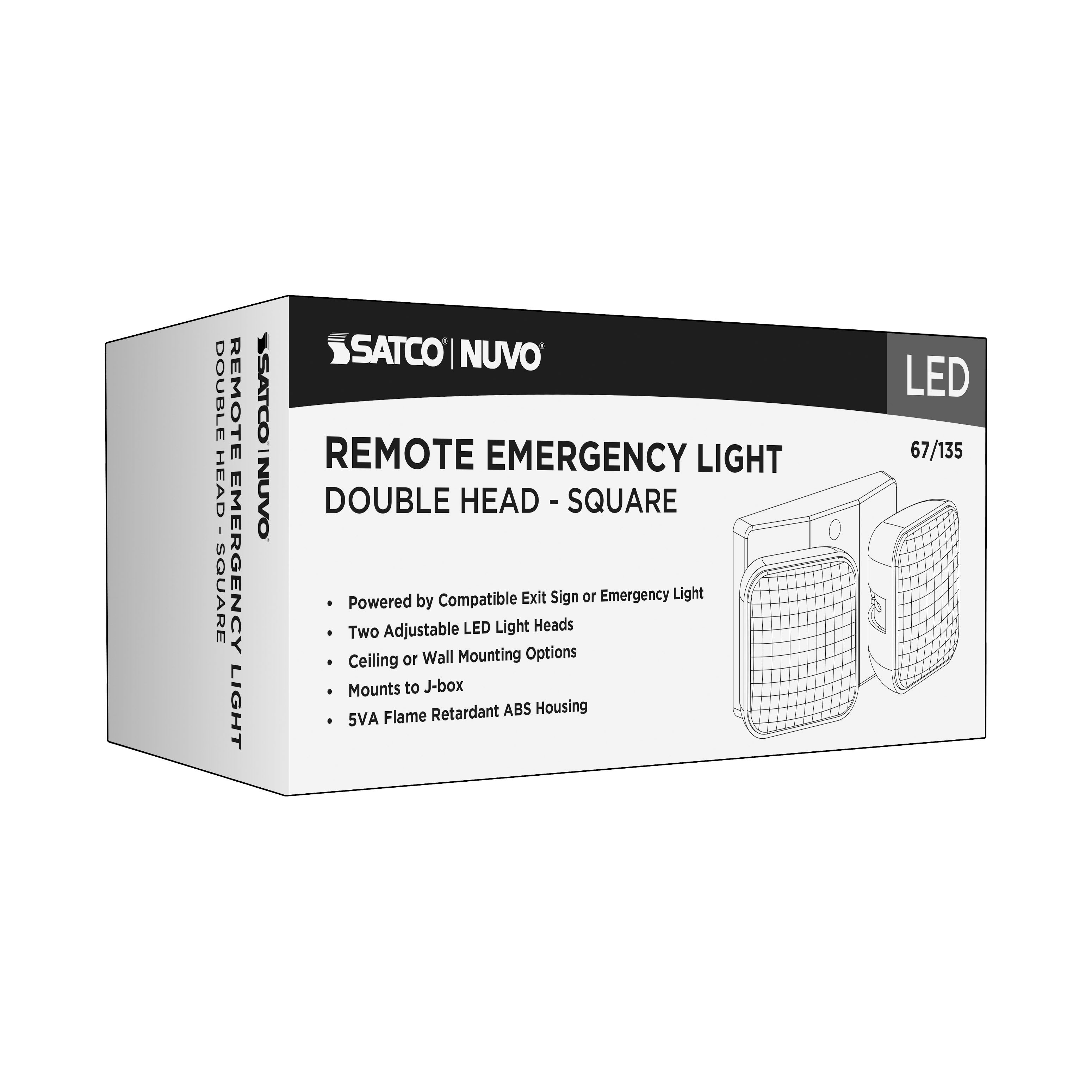REMOTE EMERG LIGHT DH - 67-135