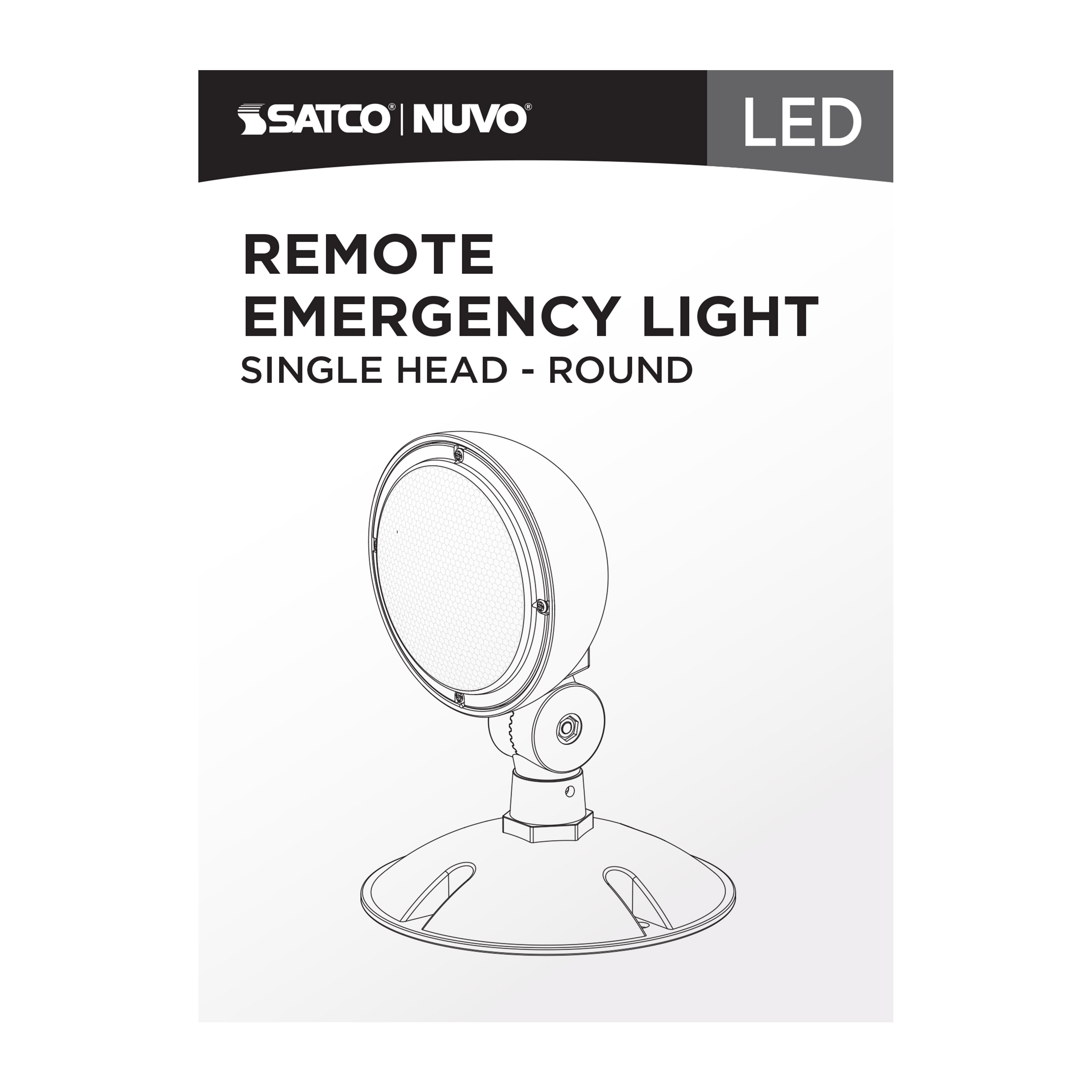 REMOTE EMERG LIGHT WP - 67-136