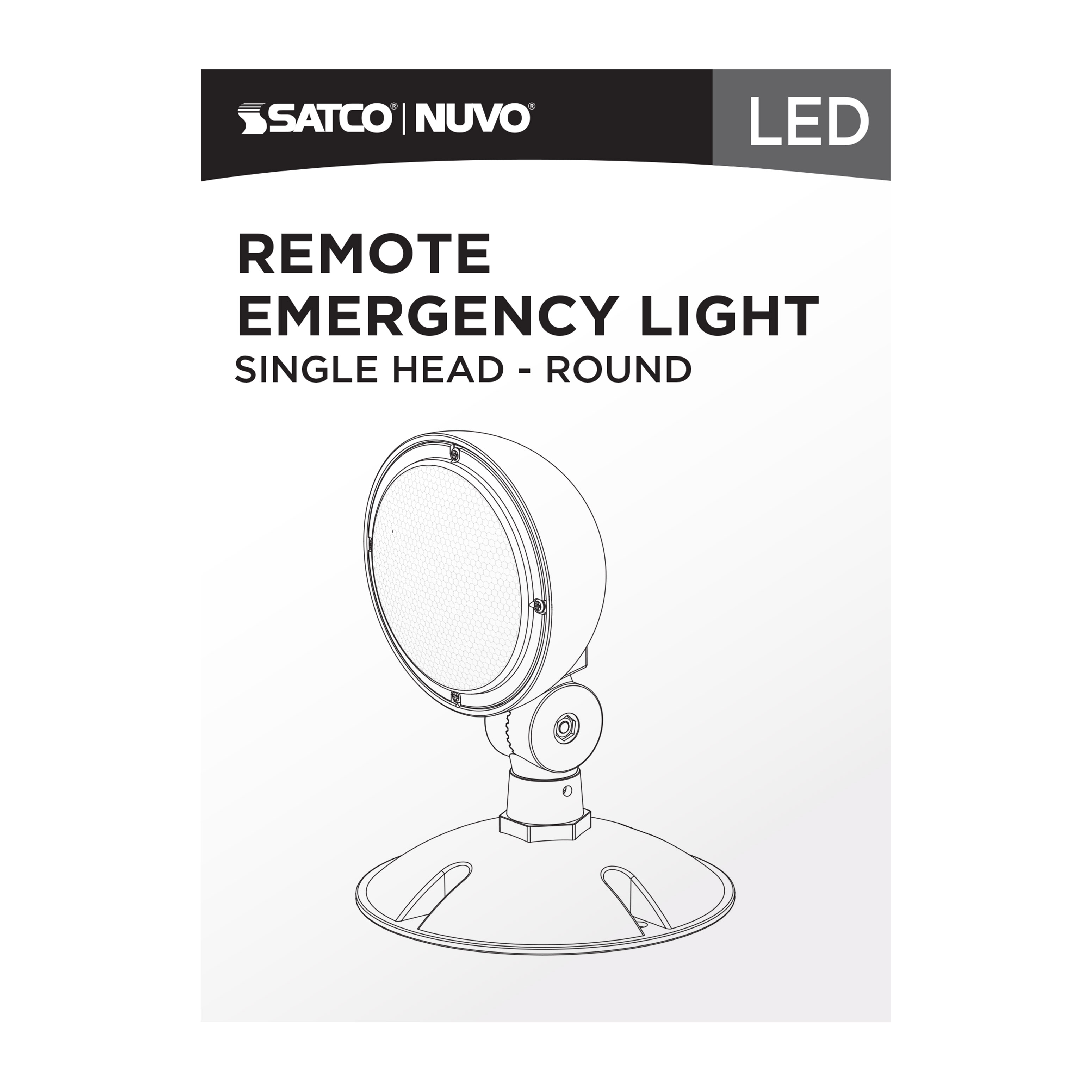 REMOTE EMERG LIGHT WP - 67-136