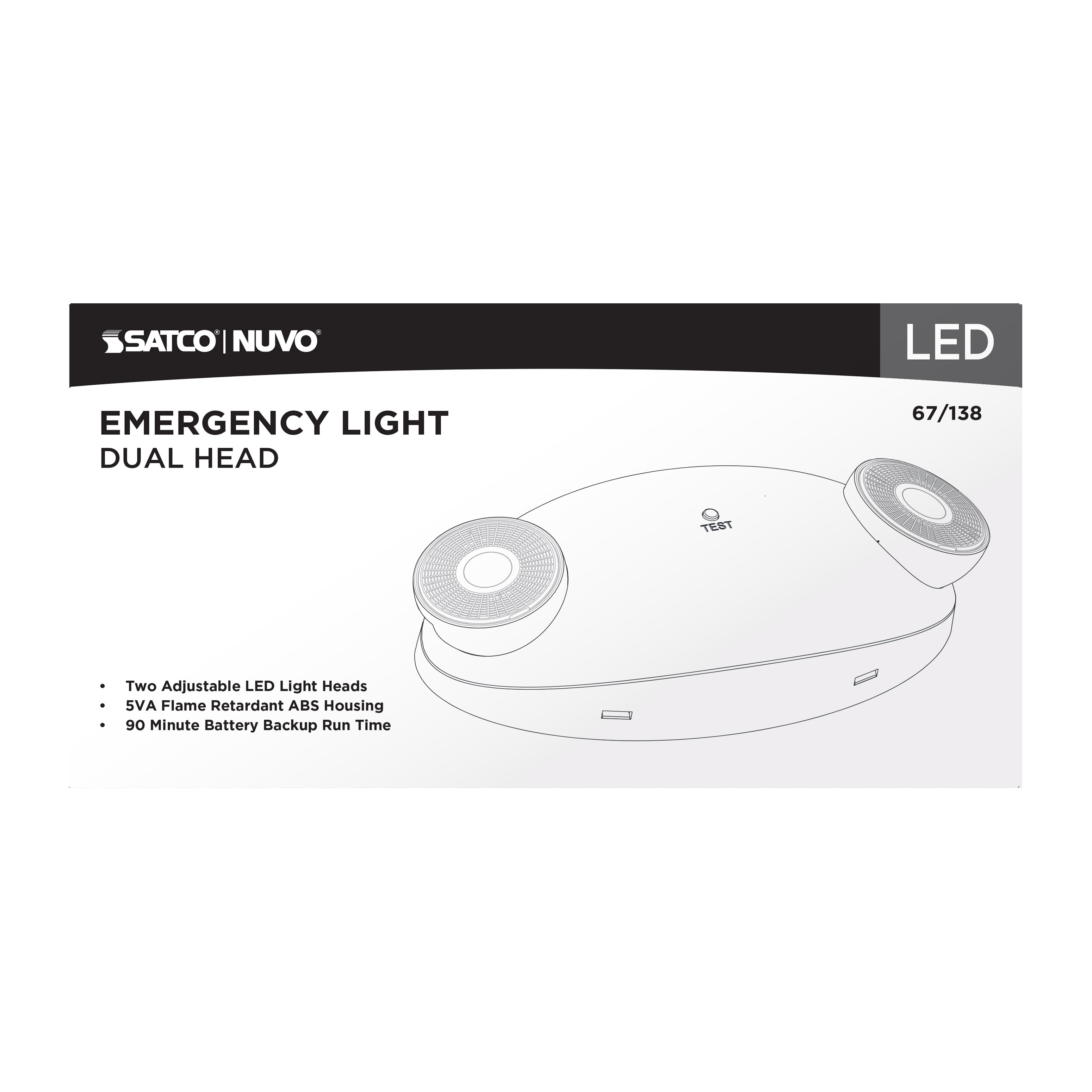 EMERG LIGHT DH - 67-138