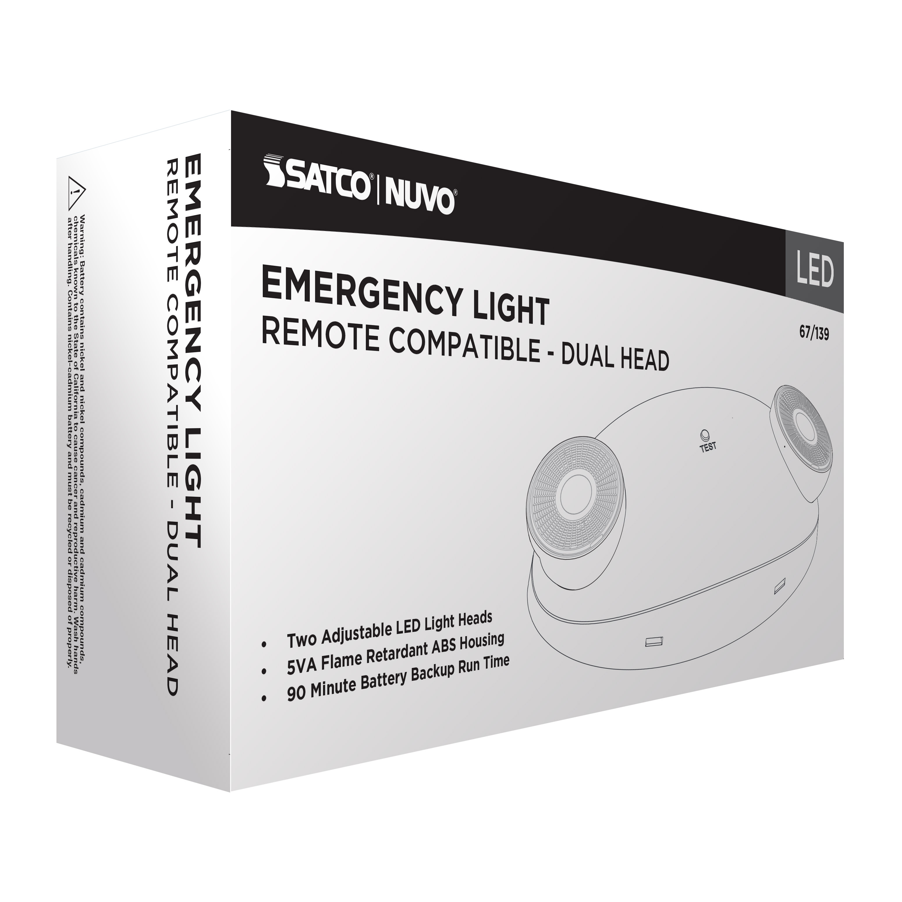 EMERG LIGHT DH - RC - 67-139