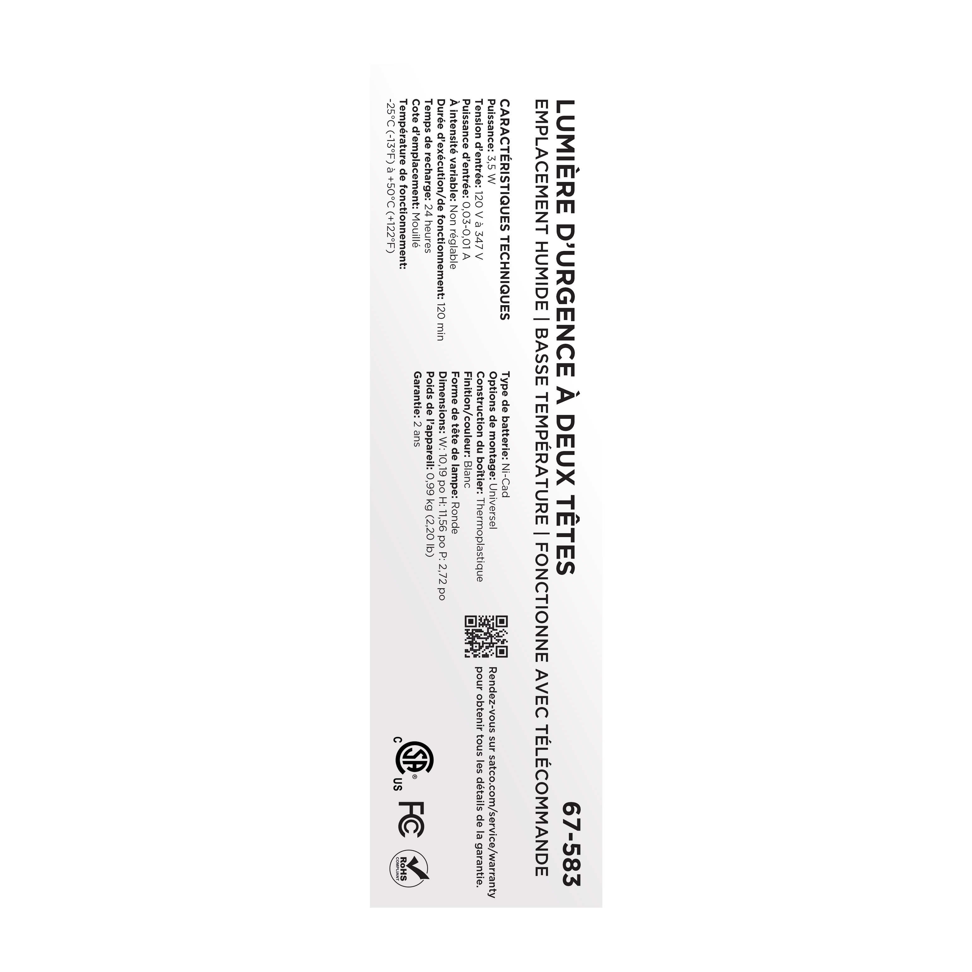 EM LIGHT-CAN-WET LT-RC - 67-583