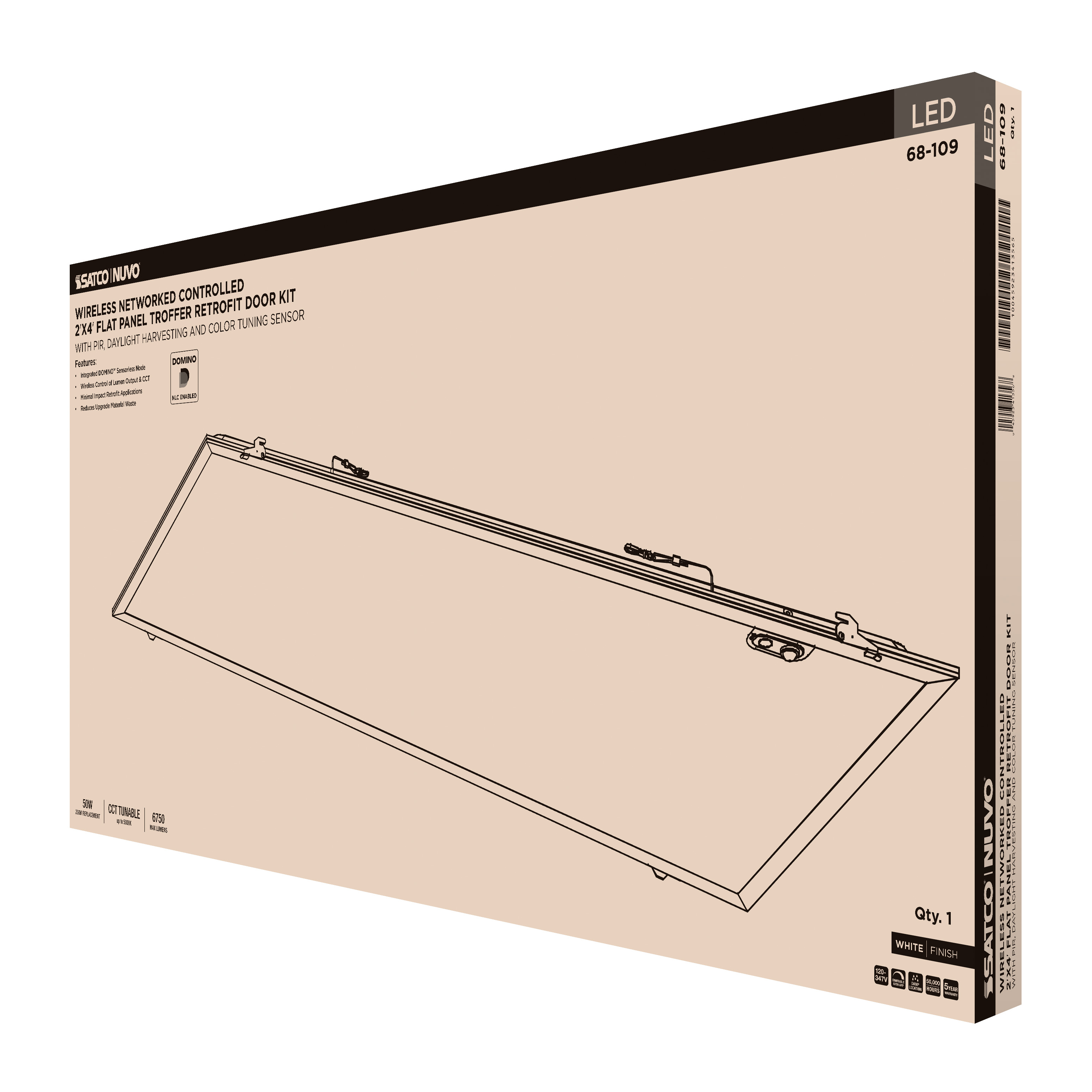 DOMINO 2X4 PANEL RETROFIT KIT - 68-109