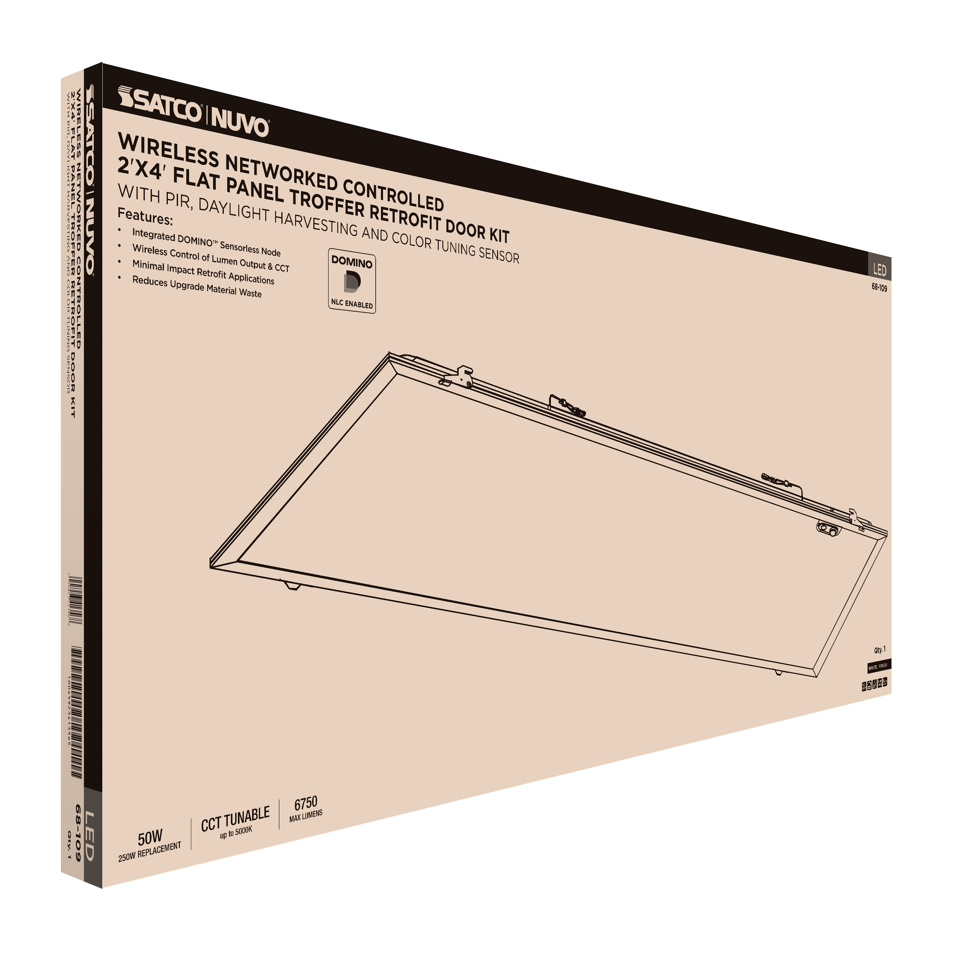 DOMINO 2X4 PANEL RETROFIT KIT - 68-109