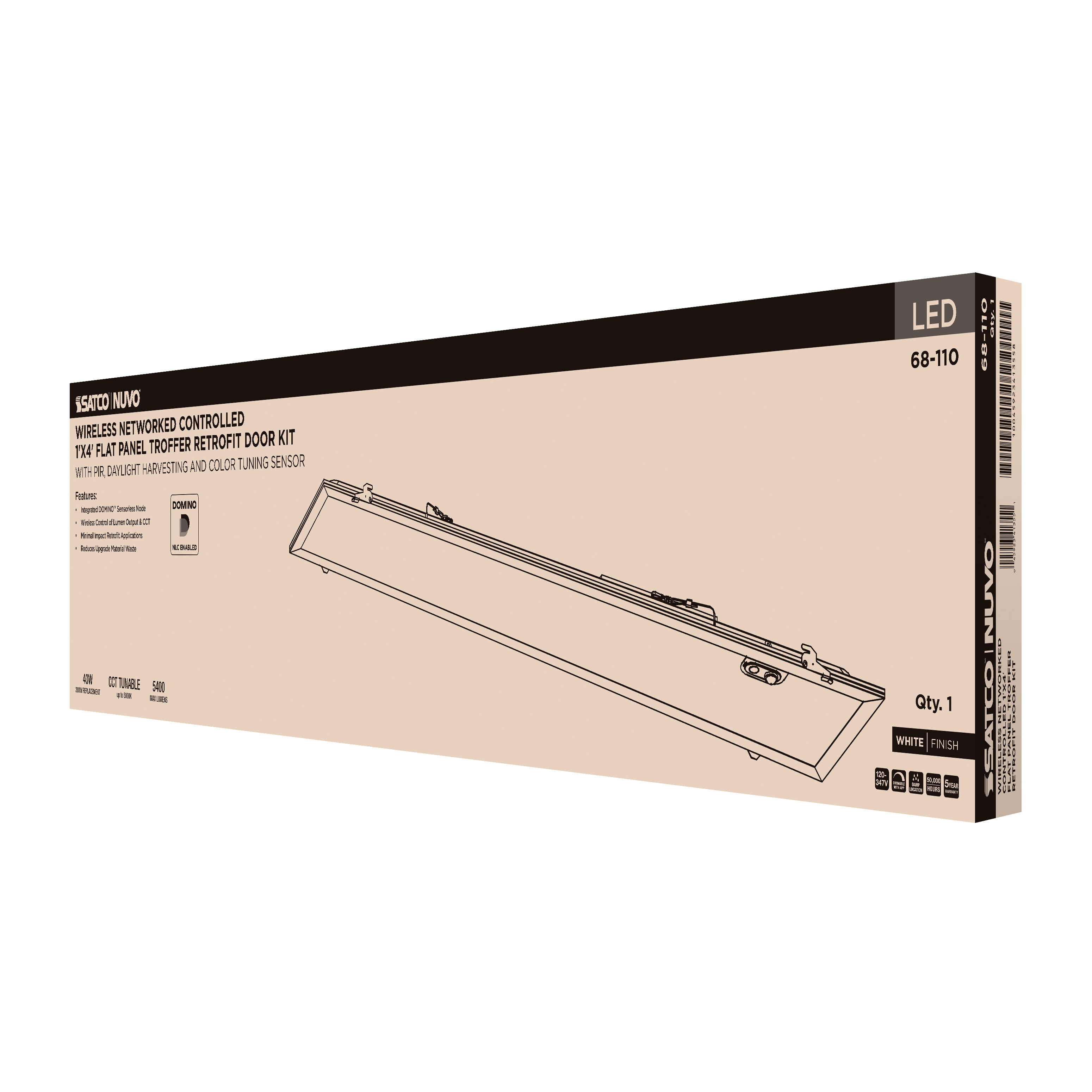 DOMINO 1X4 PANEL RETROFIT KIT - 68-110
