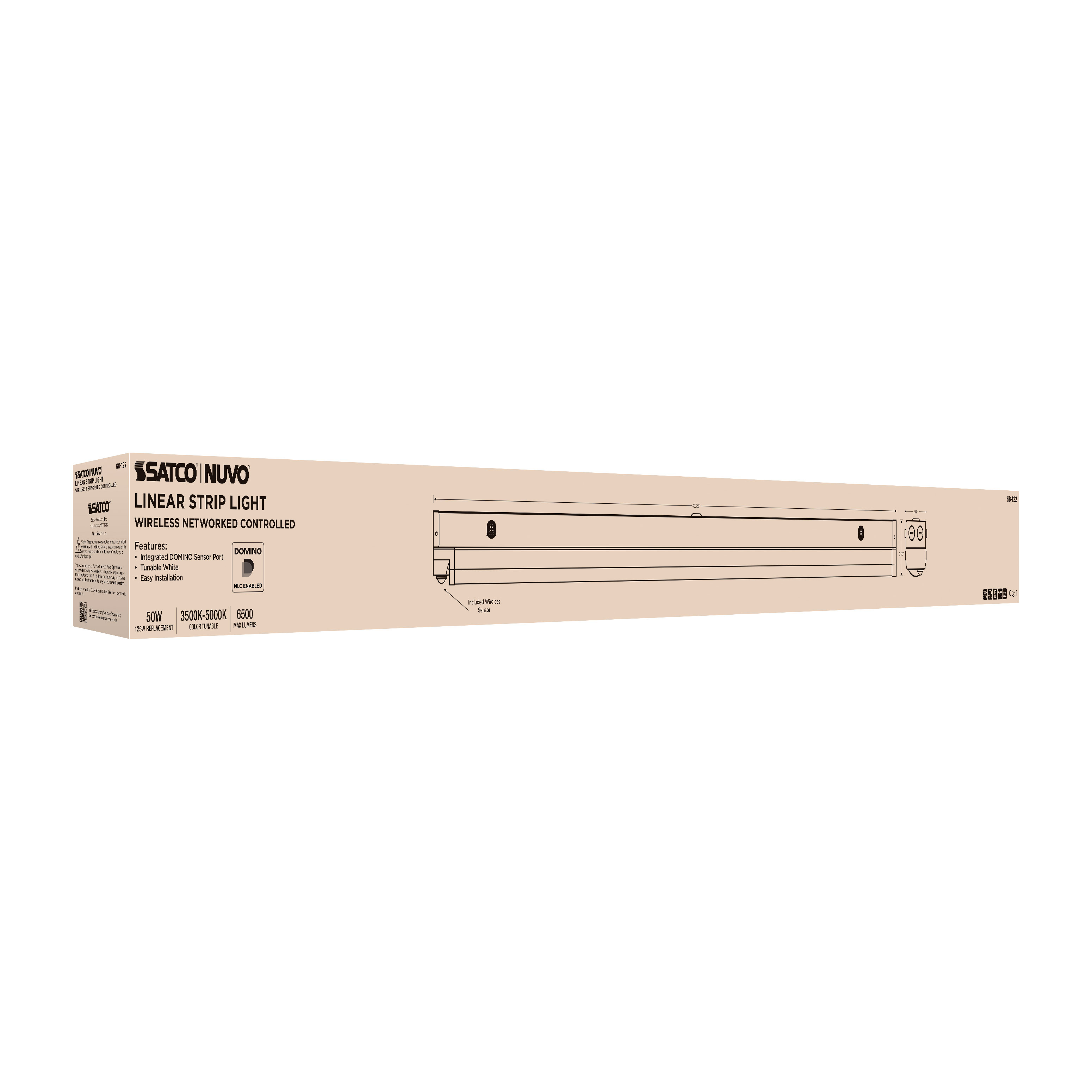 DOMINO 4FT LINEAR STRIP - 68-122