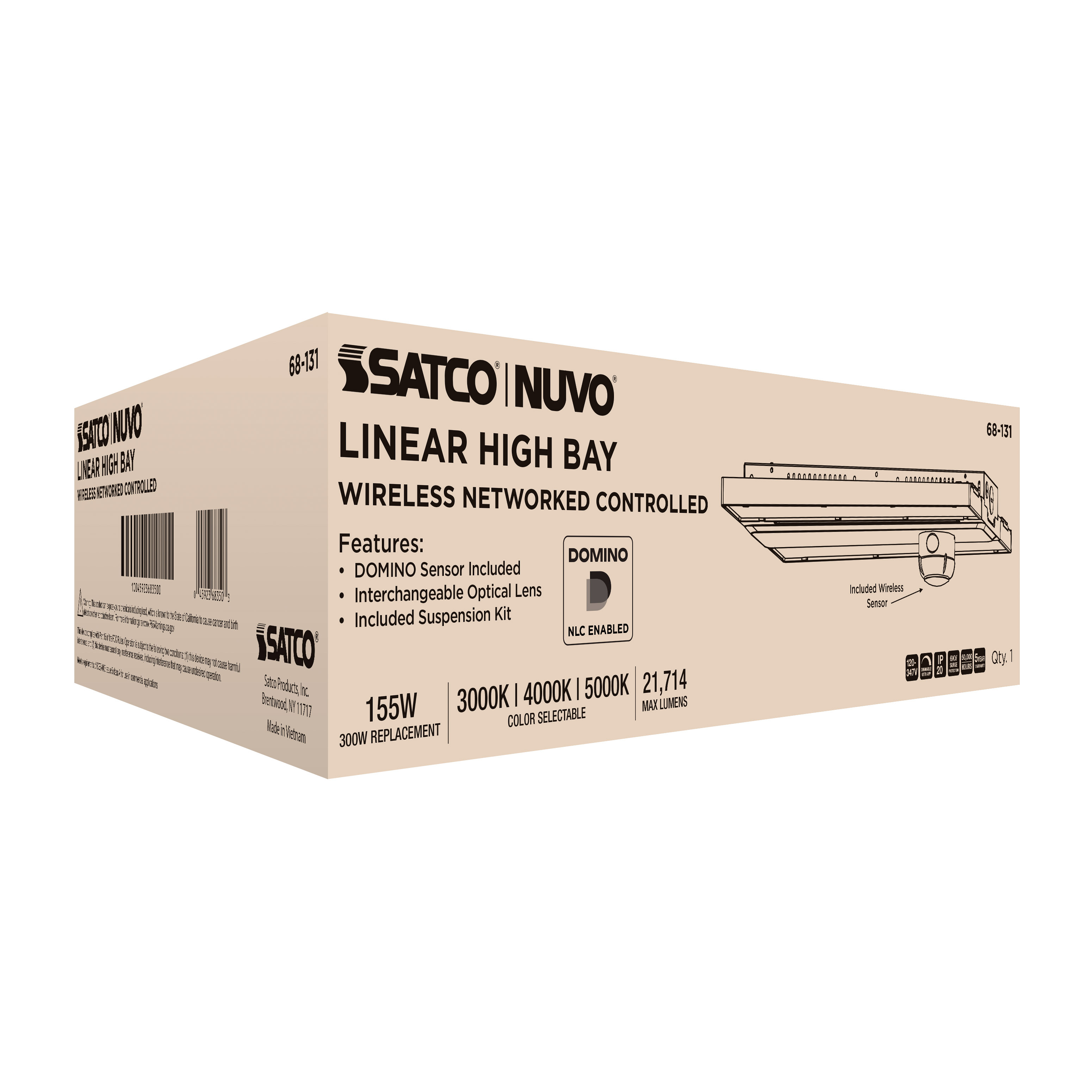 DOMINO LINEAR HIGH BAY 120-347 - 68-131