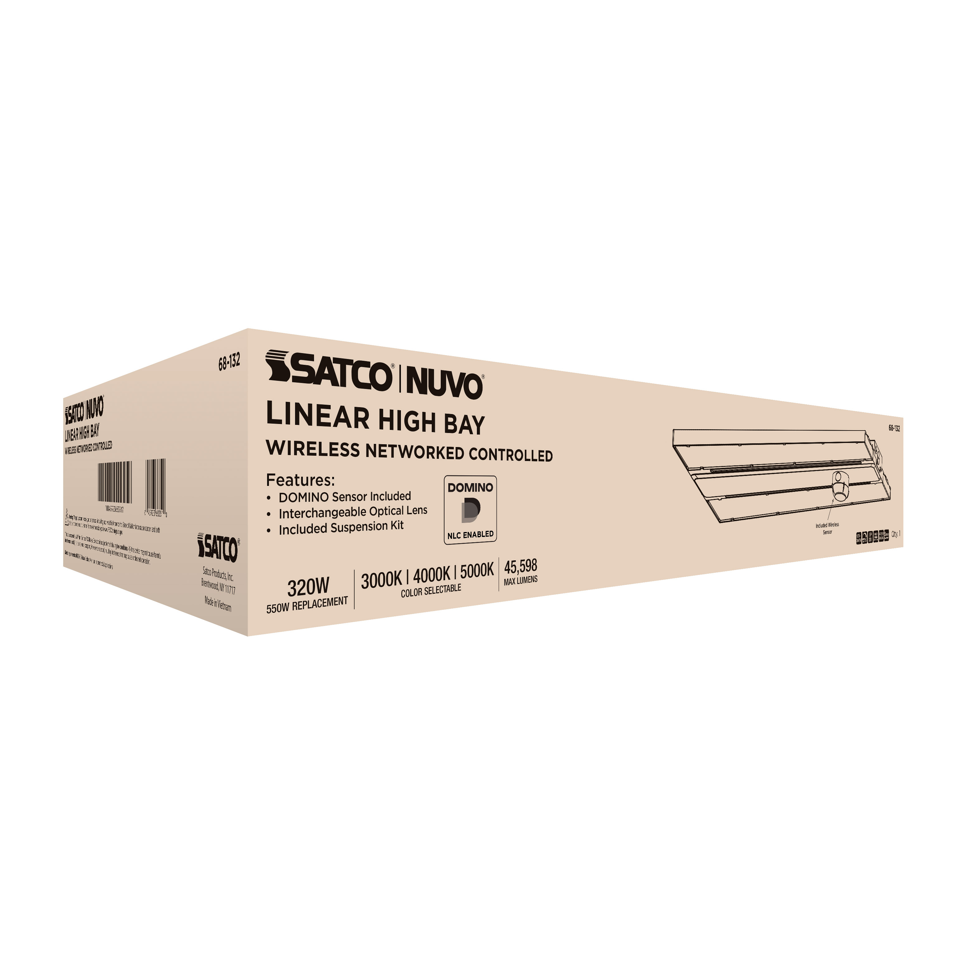 DOMINO LINEAR HIGH BAY 120-347 - 68-132