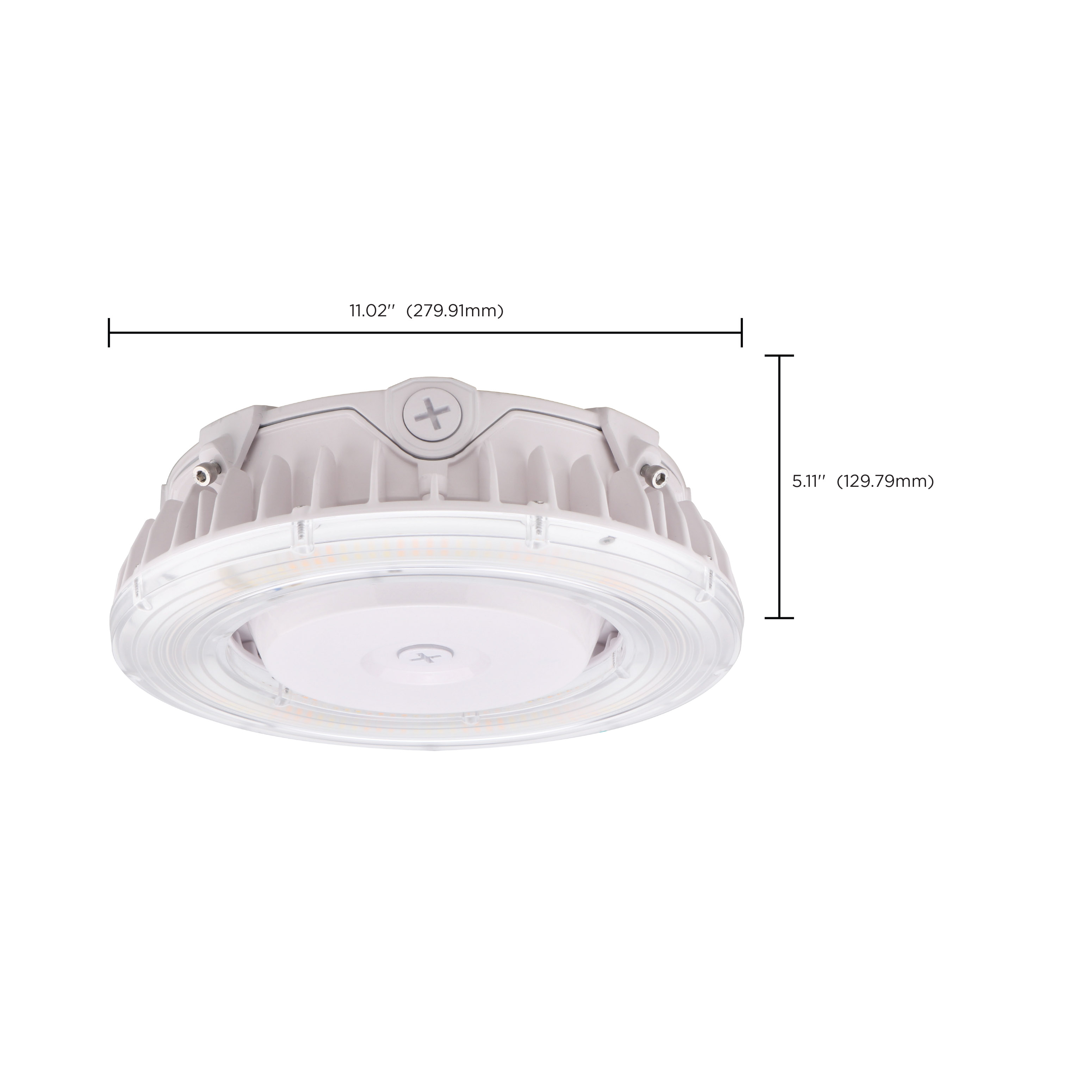 DOMINO 100W ROUND CANOPY LIGHT - 68-153