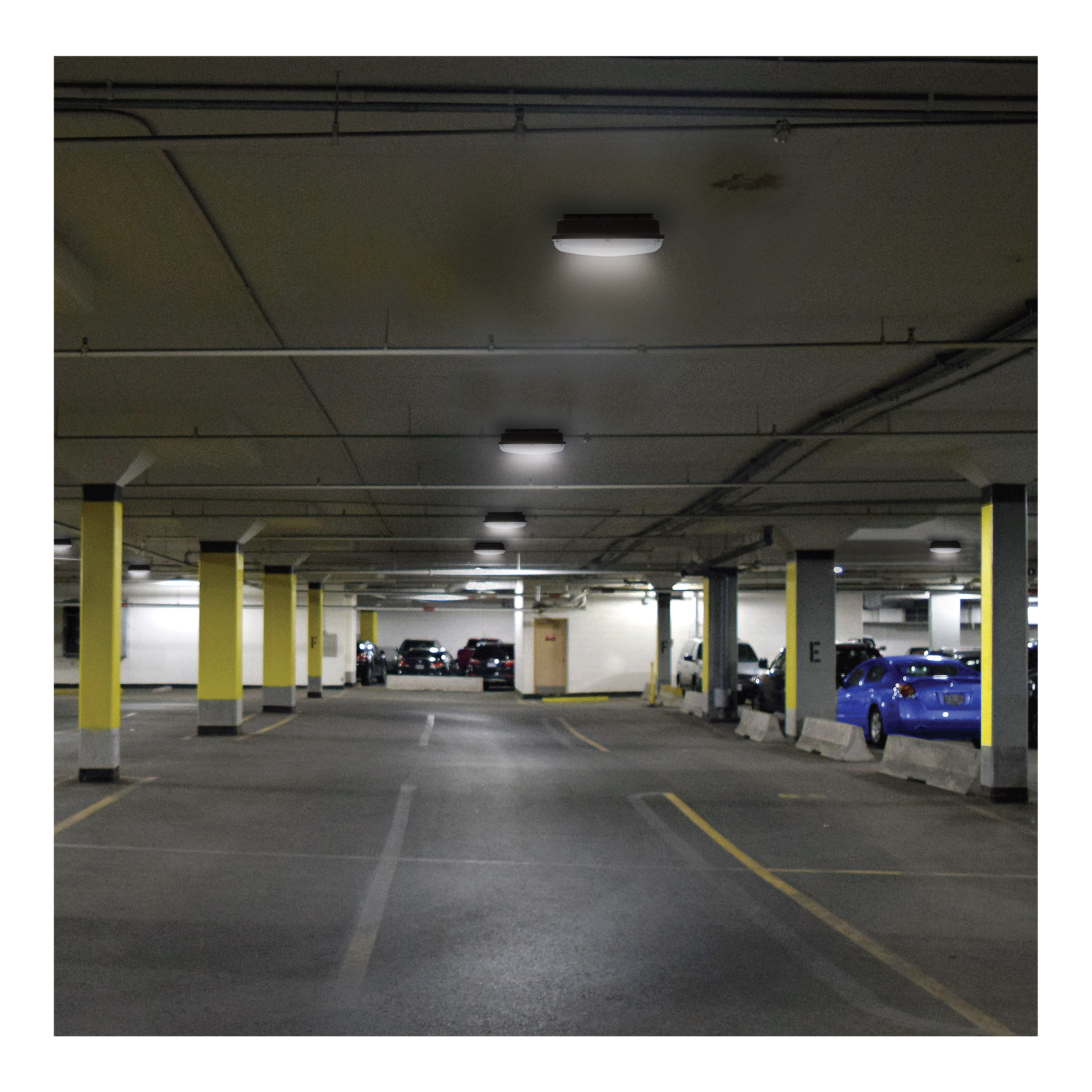 DOMINO 10" CANOPY LIGHT SQ - 68-172