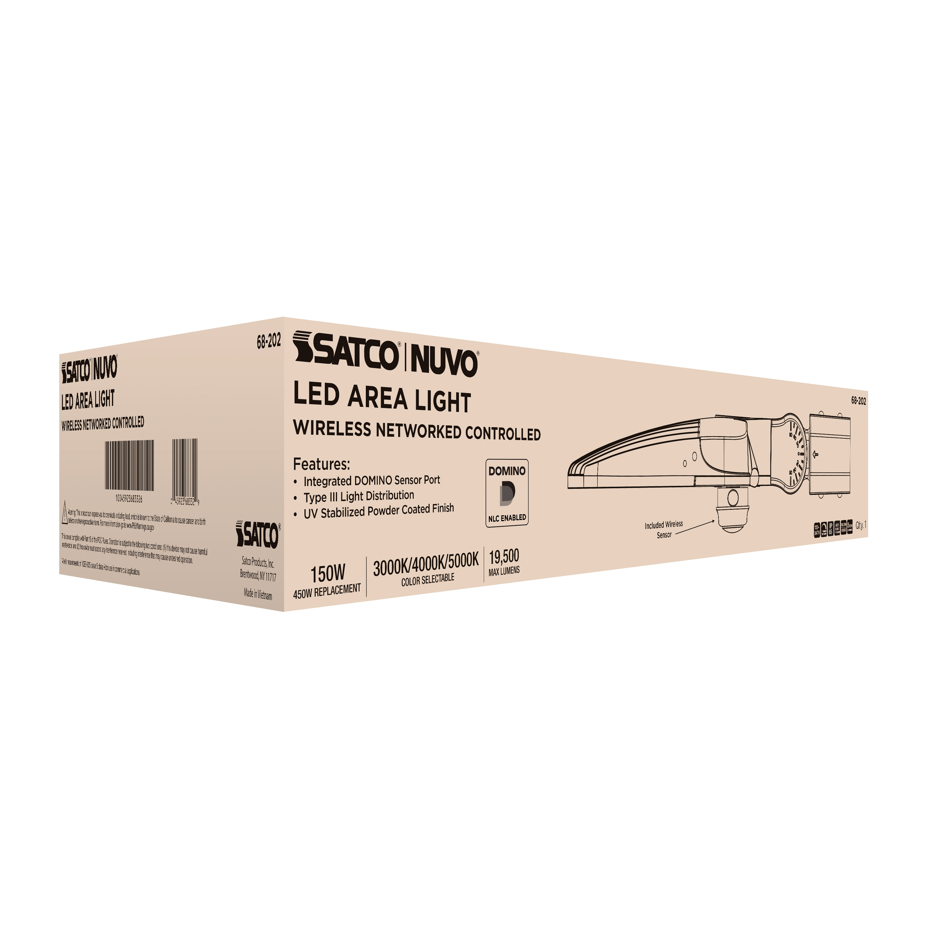 DOMINO 150W AREA LIGHT - 68-202