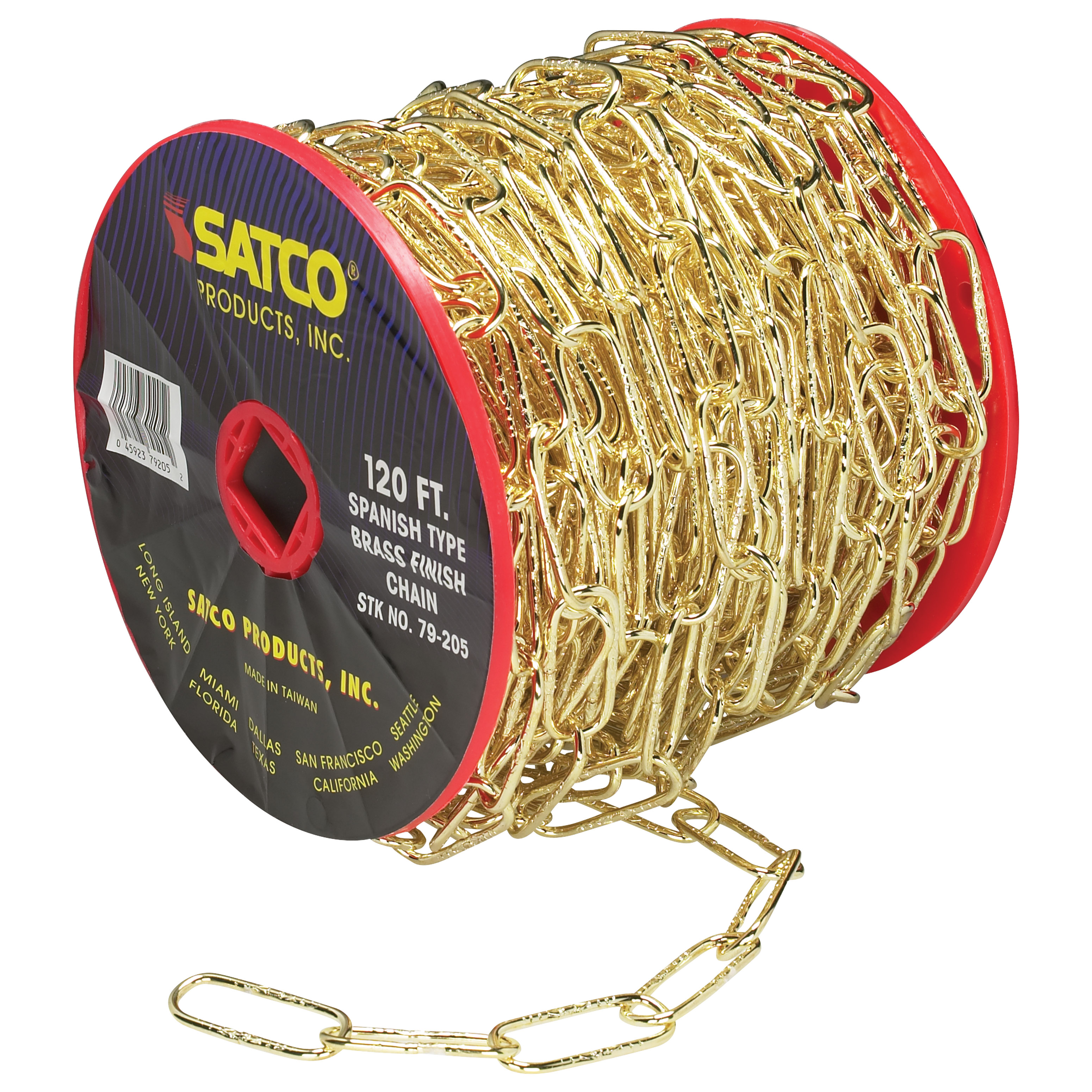 120'REEL SPANISH FIN CHAIN - 79-205