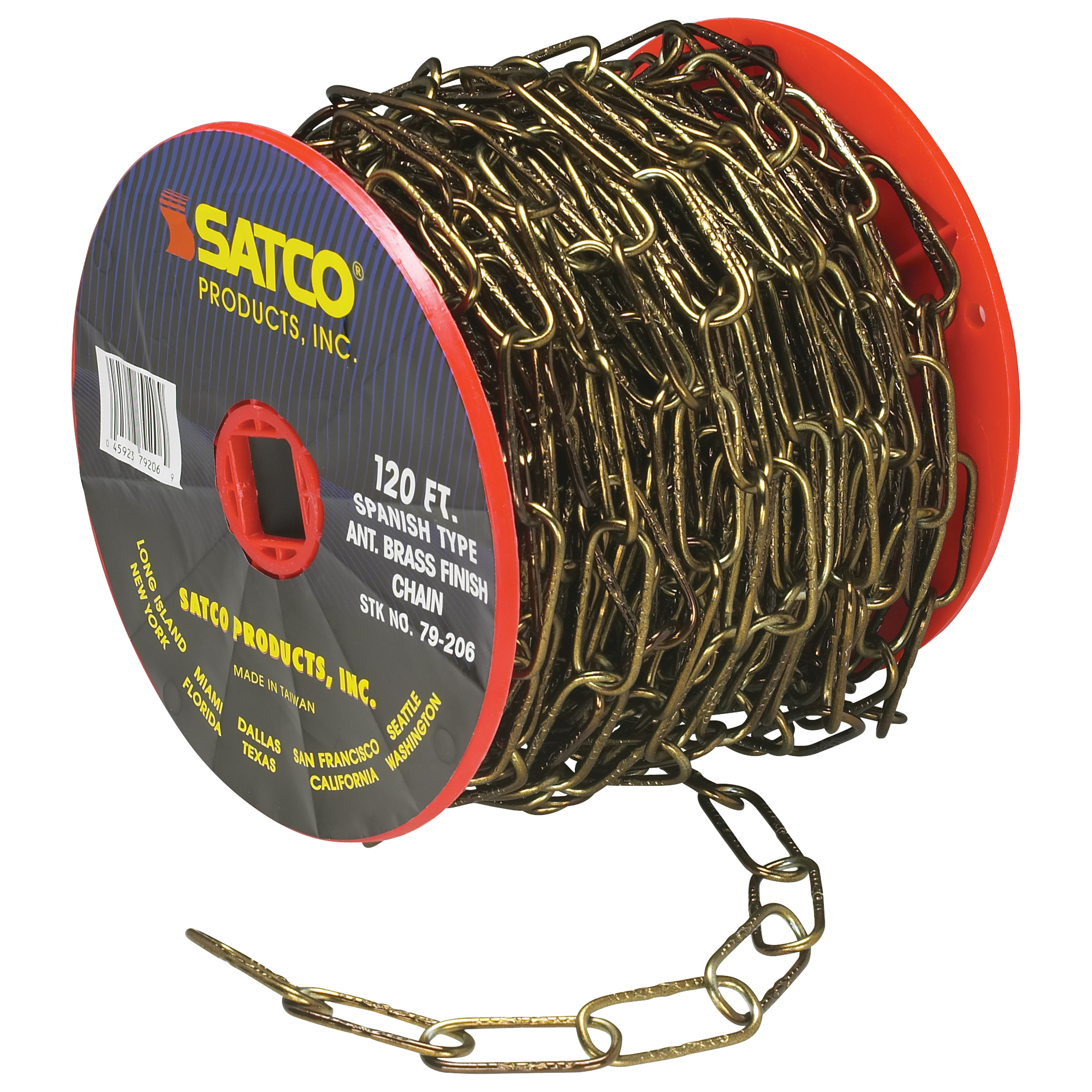 40 YD. ANT BR SPANISH CHAIN RE - 79-206