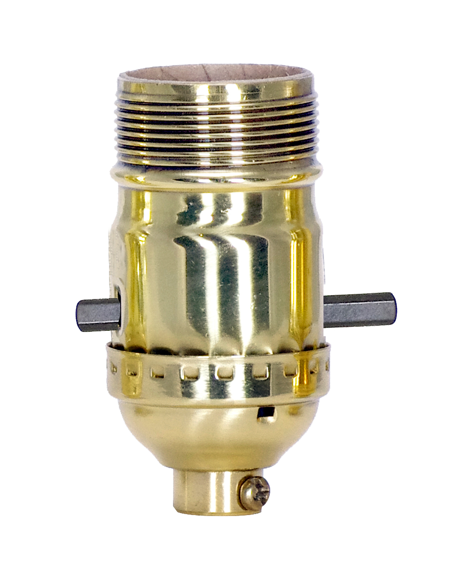 PL S.B. PUSH THRU SKT. 1/8 CAP - 80-1032