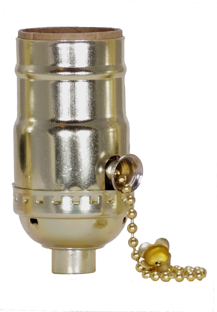 BG PULL CHAIN SOCKET W/SS 1/8 - 80-1188