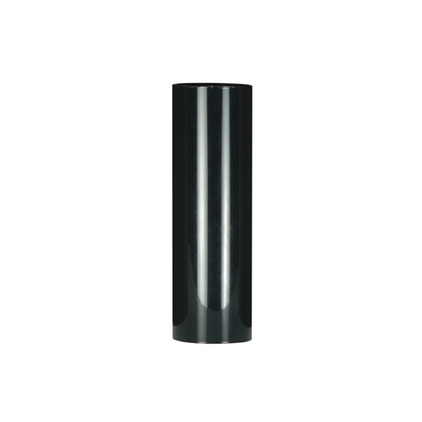 4" BLACK MED BASE CANDLE COVER - 80-1555