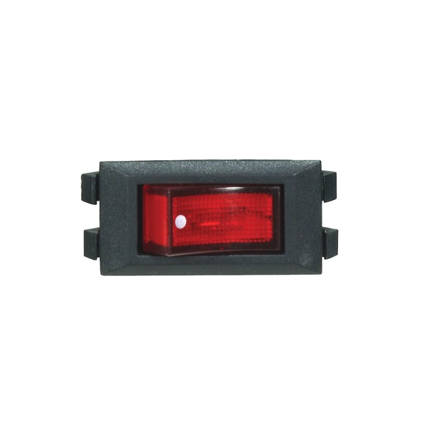BLK ROCKER ON/OFF LIGHTED SW. - 80-1819