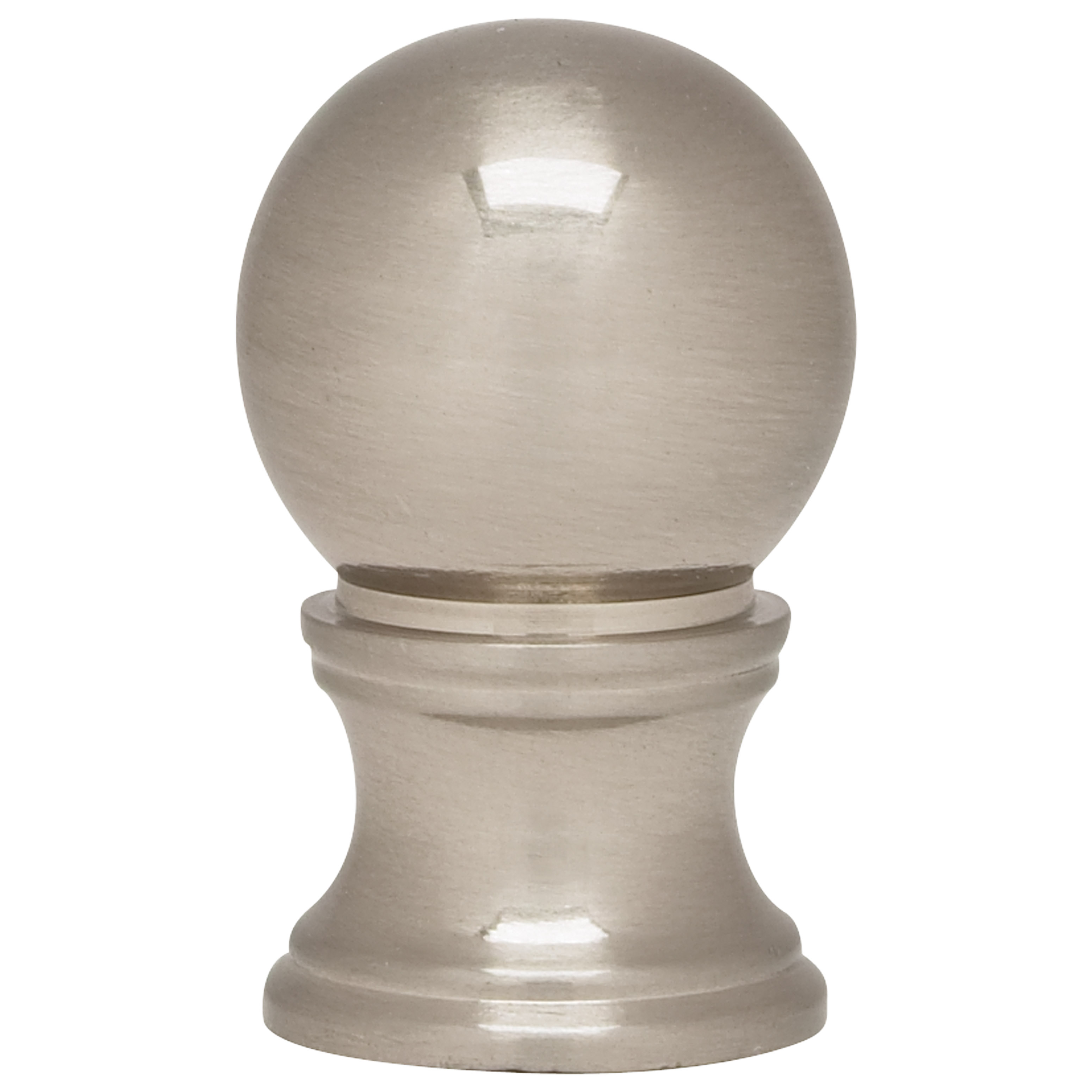 3/4" SATIN NICKEL BALL FINIAL - 80-1880